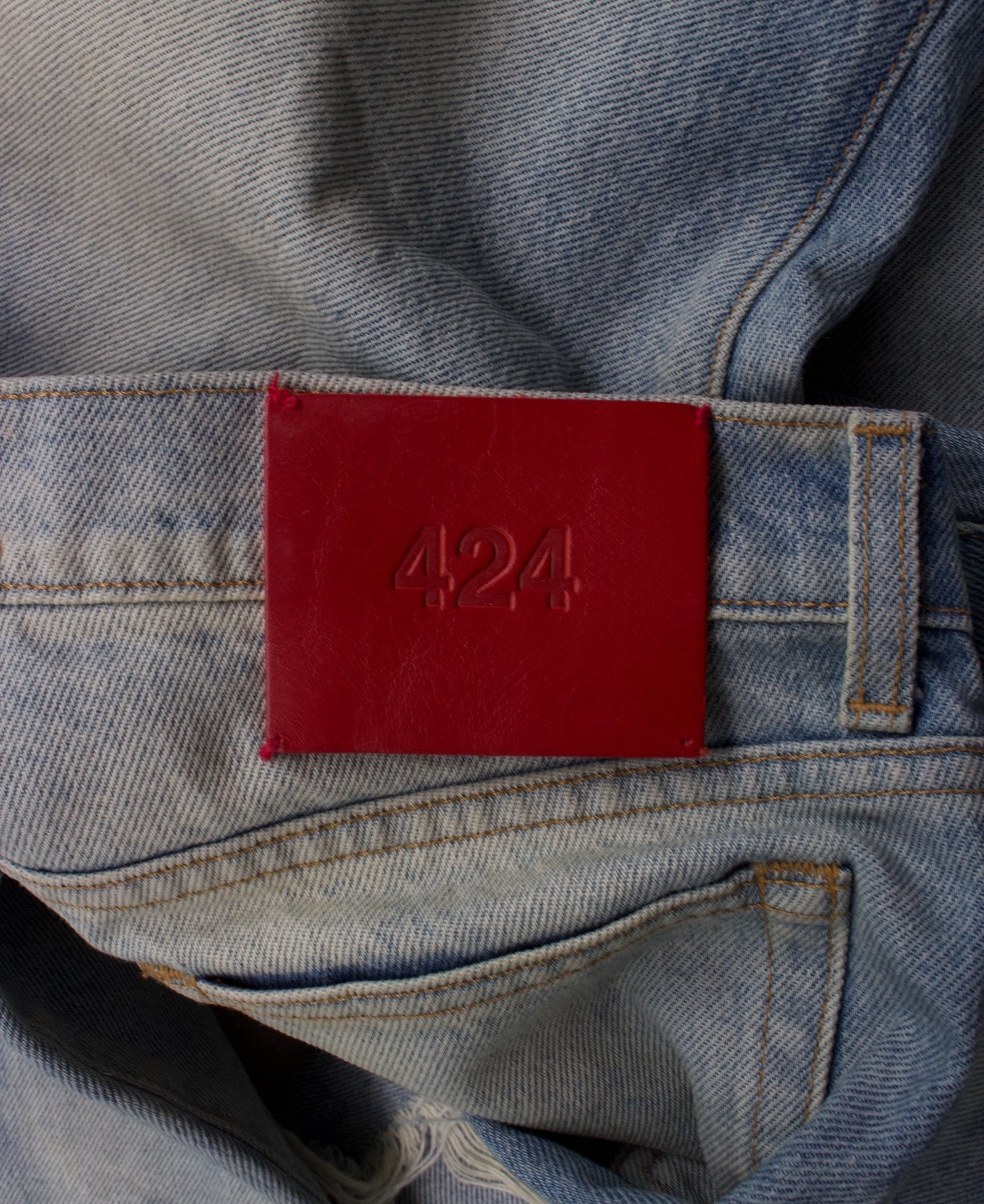 Other 424 Fairfax LA 2016 OG Distressed Bootcut Denim detail | DRIEW GARMENTS