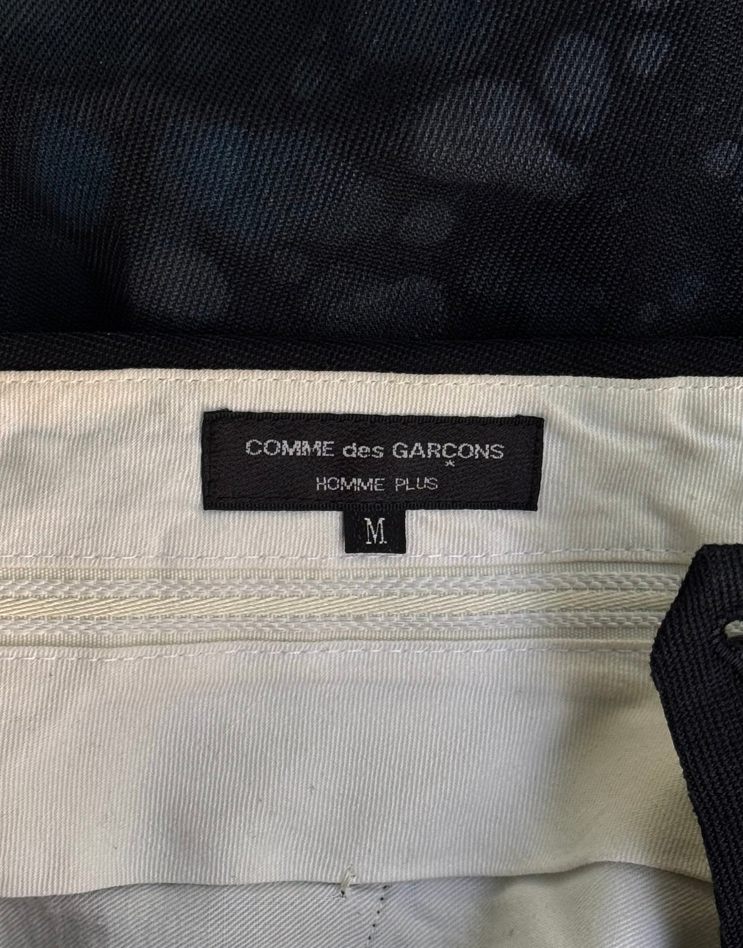 *SAMPLE* COMME des GARÇONS HOMME PLUS AW23 Paint Spattered Bootcut Trousers
