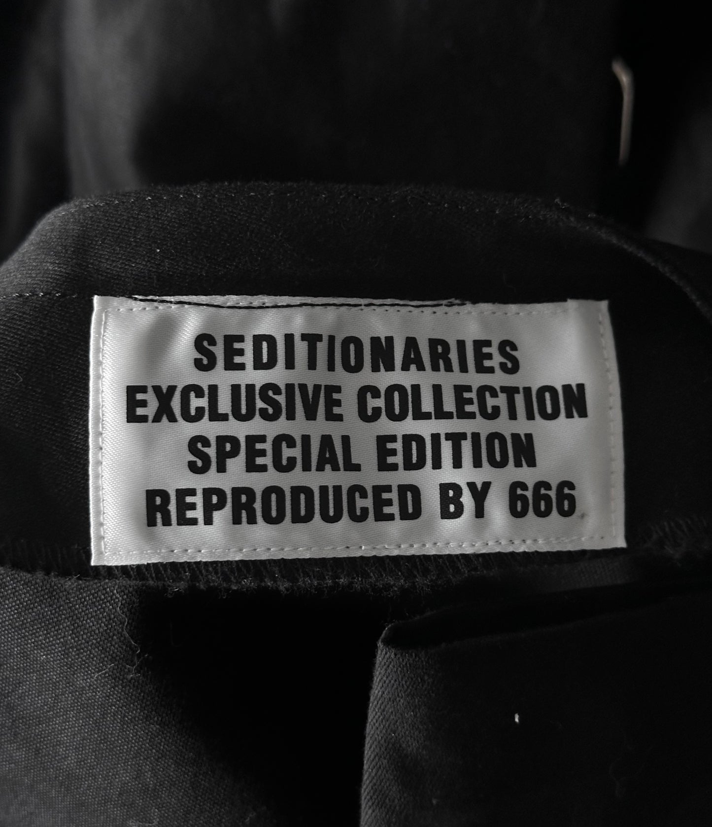 “Seditionaries” Exclusive Collection Re-Produced by 666 Bondage Jacket