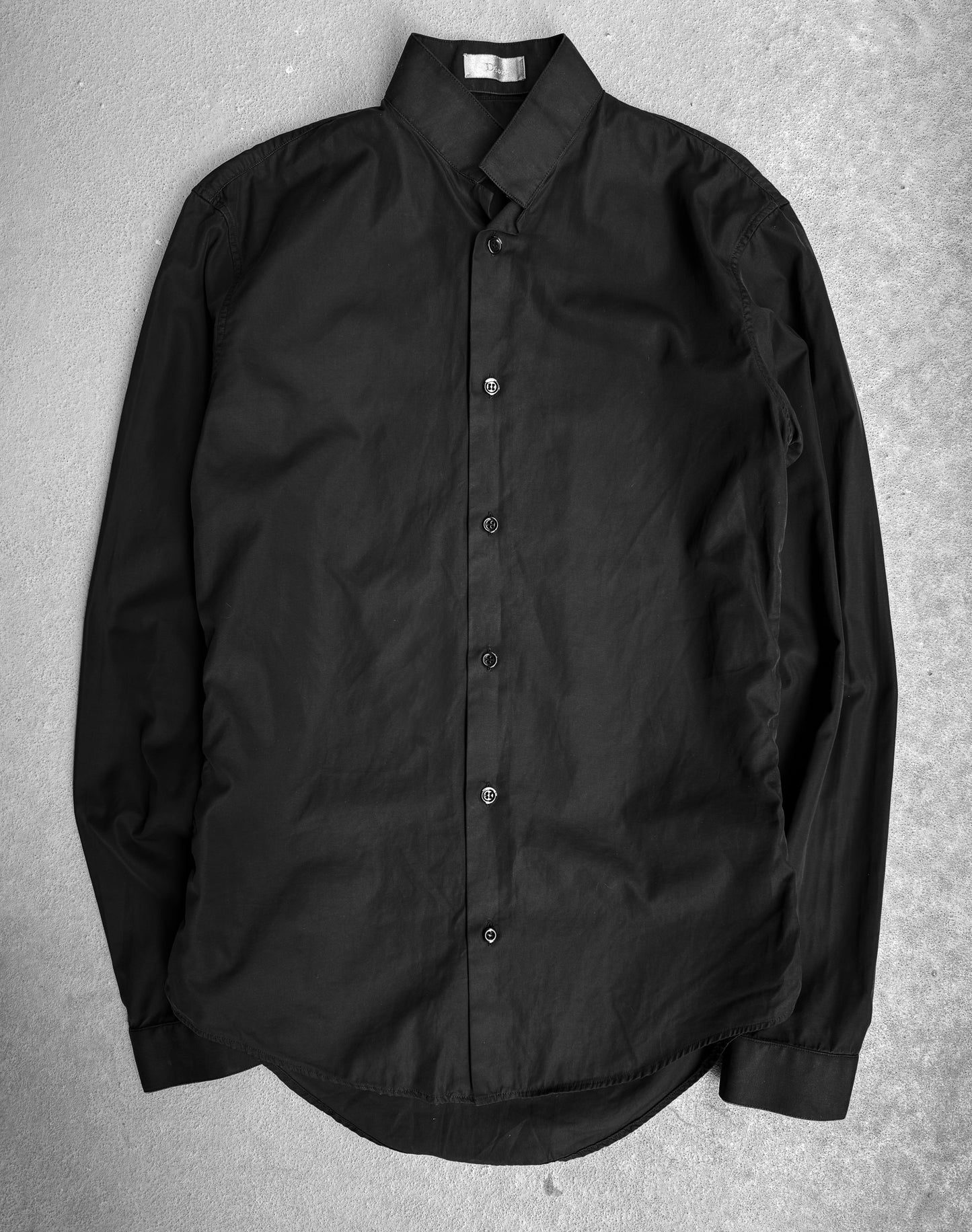 DIOR HOMME by Hedi Slimane SS06 Mandarin Collar Button-up Shirt