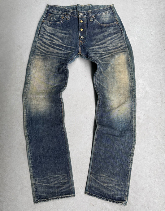 MiharaYasuhiro x SUGAR CANE Early 00s Bootcut Selvedge Denim