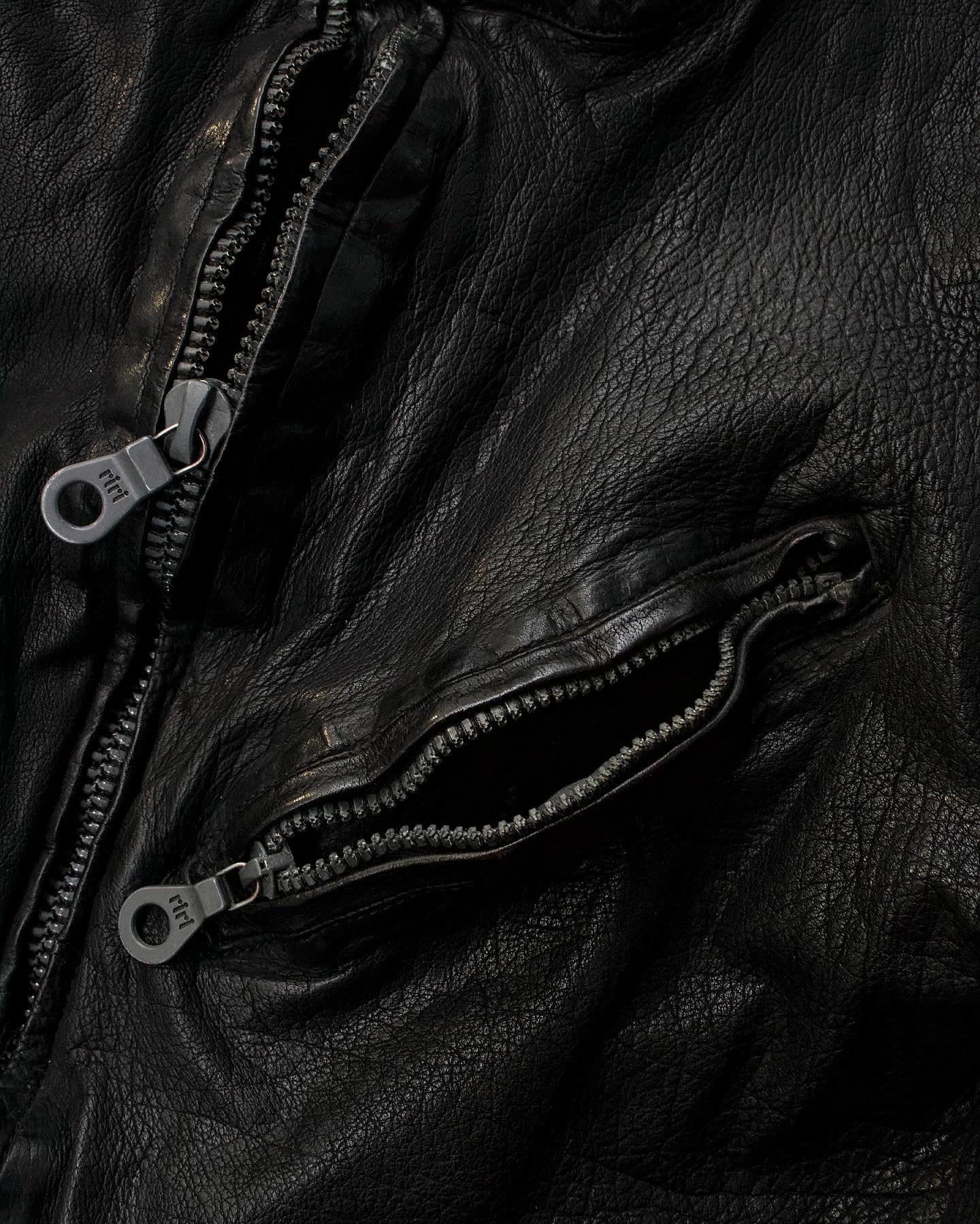 Isamu Katayama “BACKLASH” AW07 Water Buffalo Leather Rider Jacket