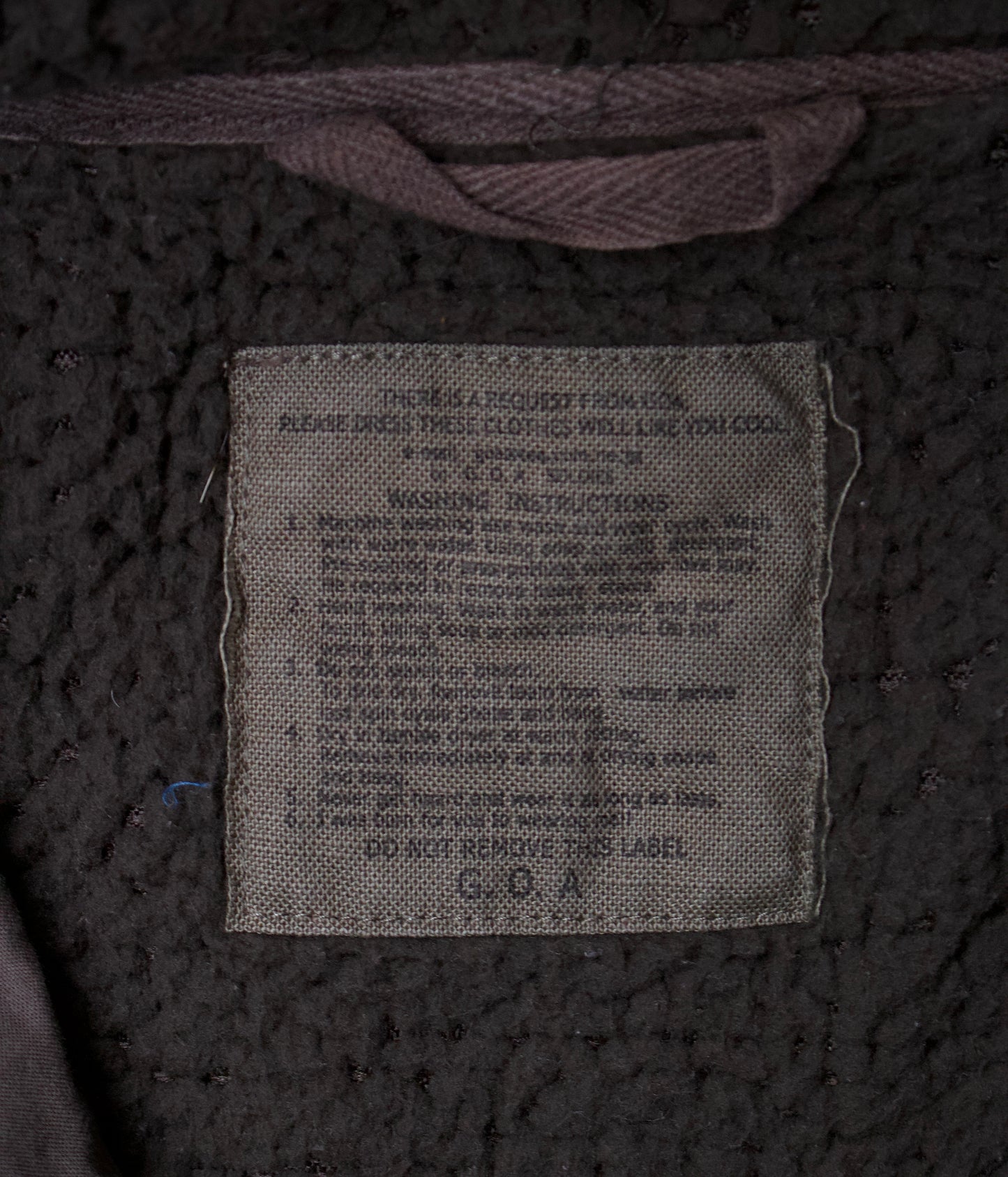 G.O.A Early 00s Racoon Fur Mod Military Shearling Parka
