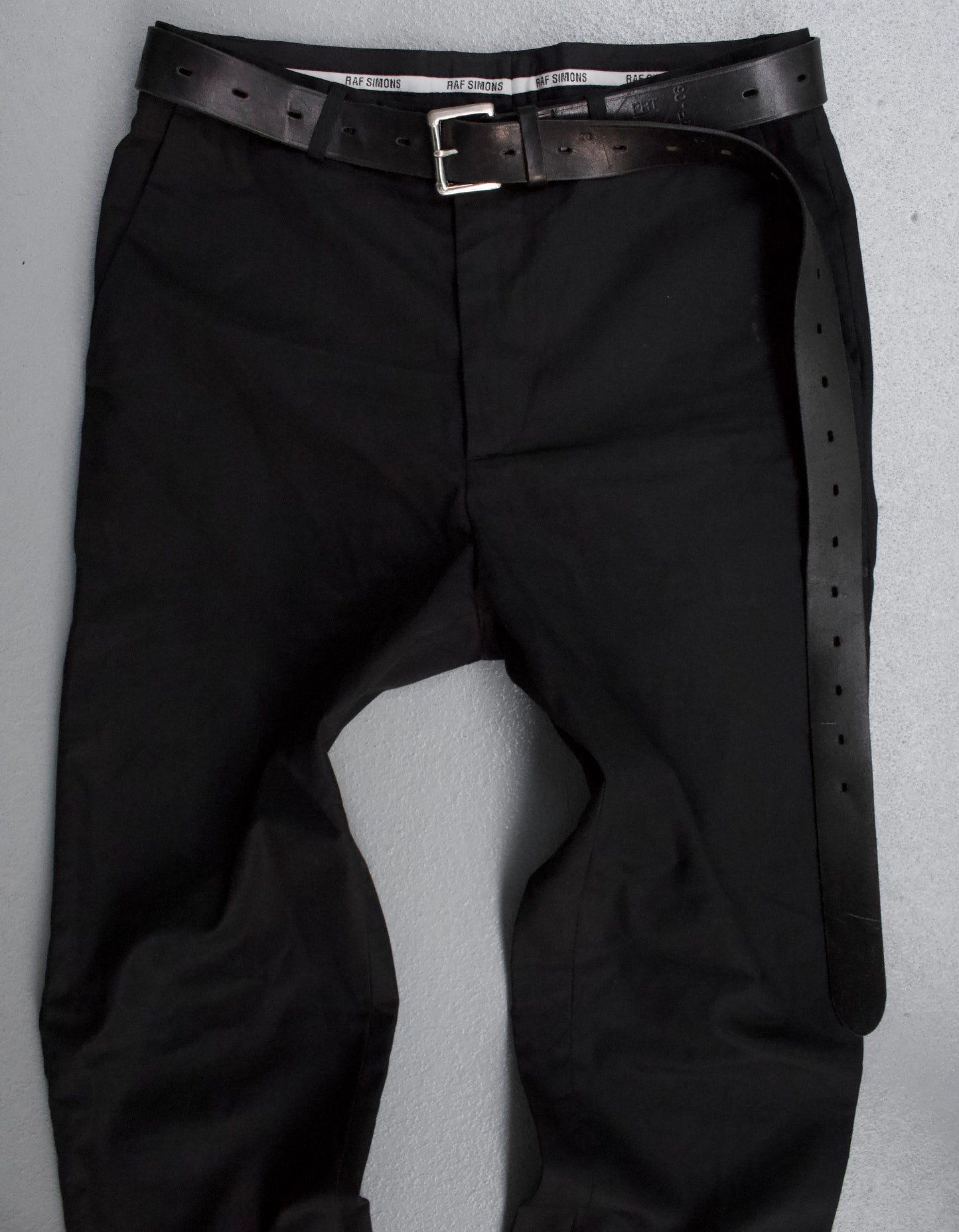 RAF SIMONS SS07 Cotton Bootcut Trousers
