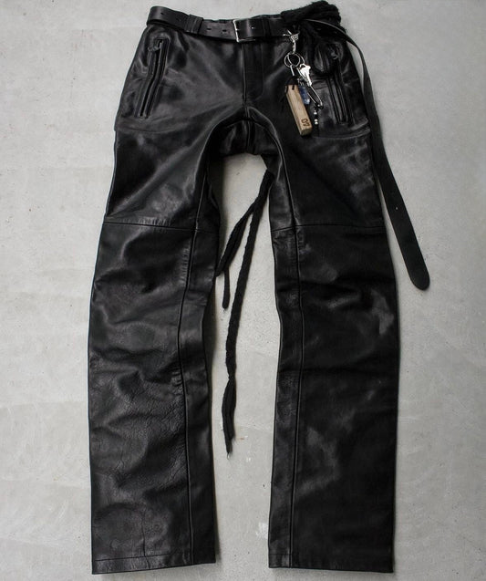 Mihara Yasuhiro Late 90s Horse Leather Rider Pants