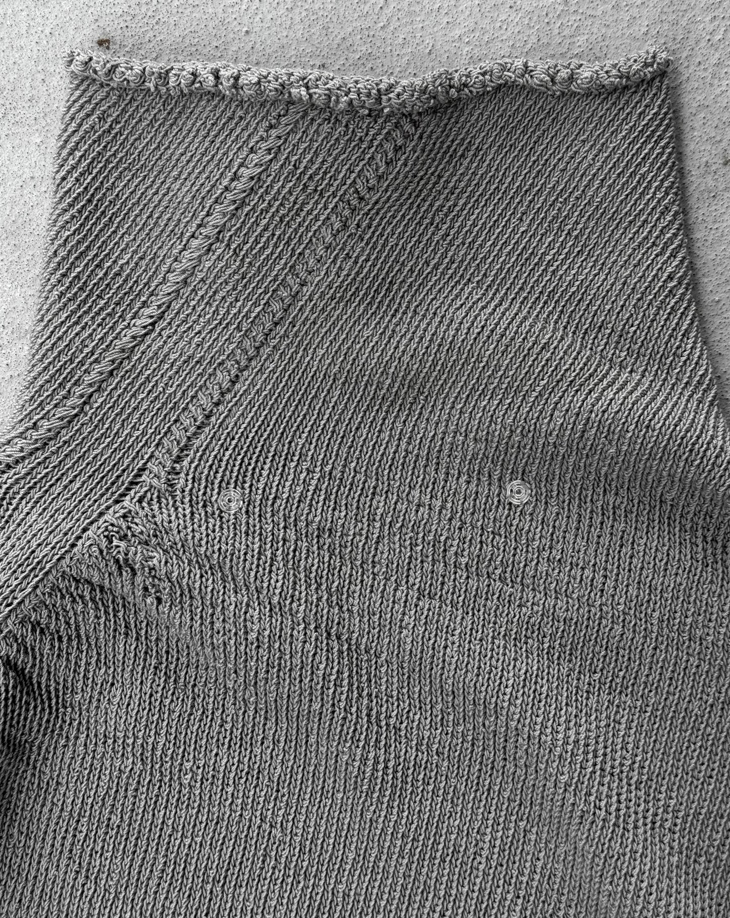 Carol Christian Poell 2010 ‘KM/2630-IN PENTASIR/4' Seamless High Neck Sweater detail | DRIEW GARMENTS