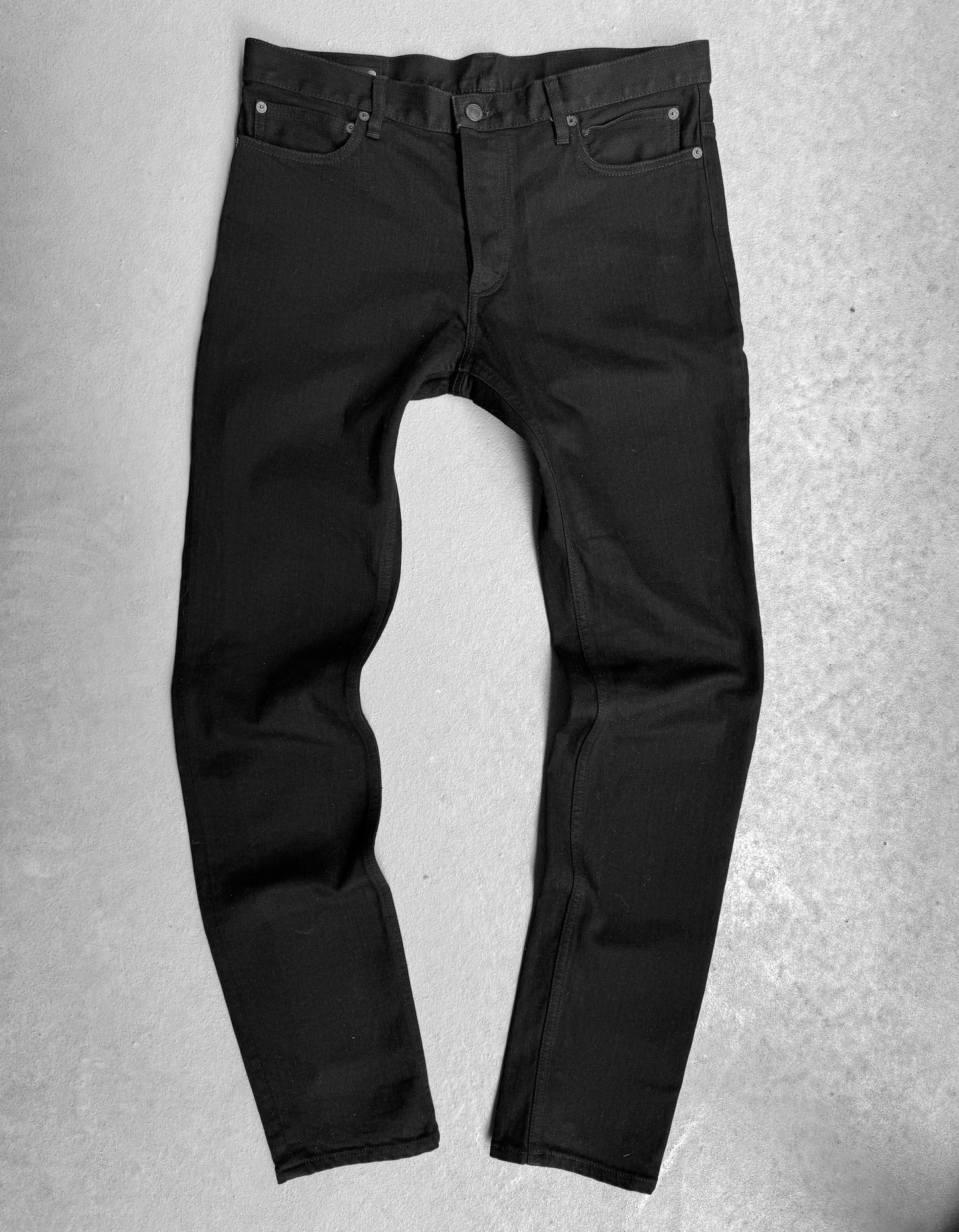 TakahiroMiyashita TheSoloist. ‘MINED’ Black Skinny Denim