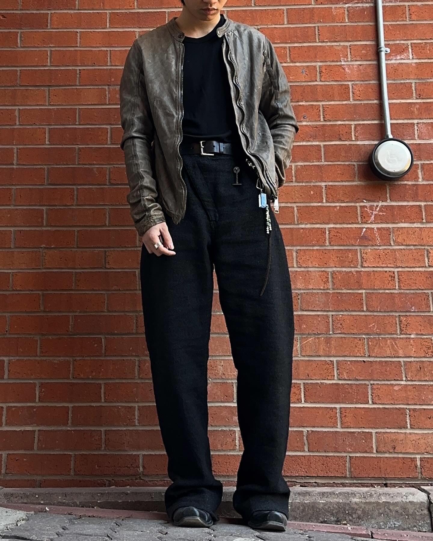 Giorgio Brato 00s Vegetable Tanned Sheep Leather Jacket