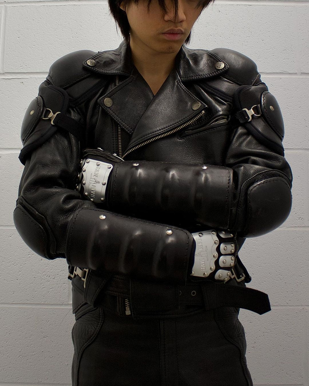 KADOYA Early 00s “BATTLE-SUIT” Padded Motorcycle Jacket