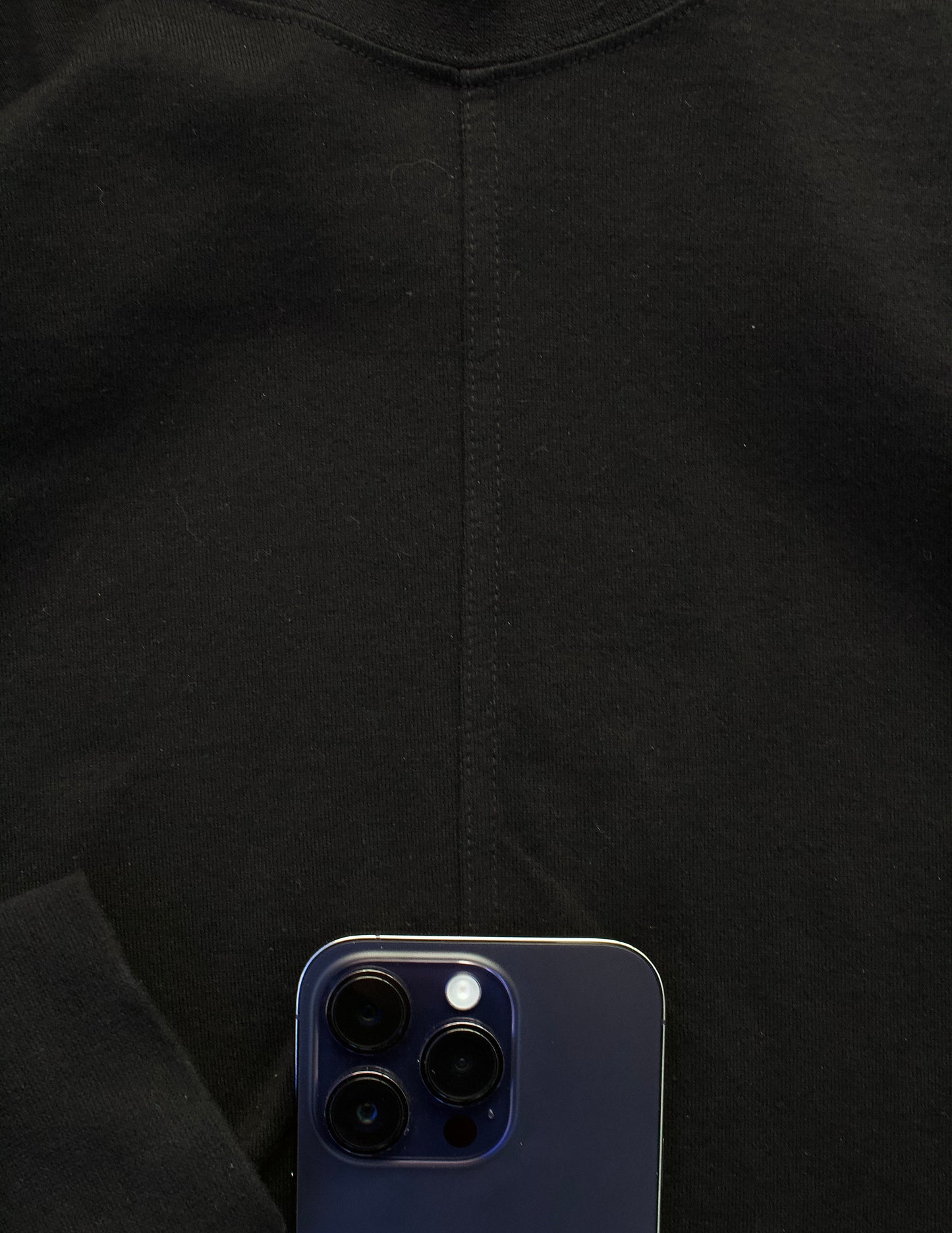 Issey Miyake Men AW97 “Steve Jobs” Black Mock Neck Long-sleeve