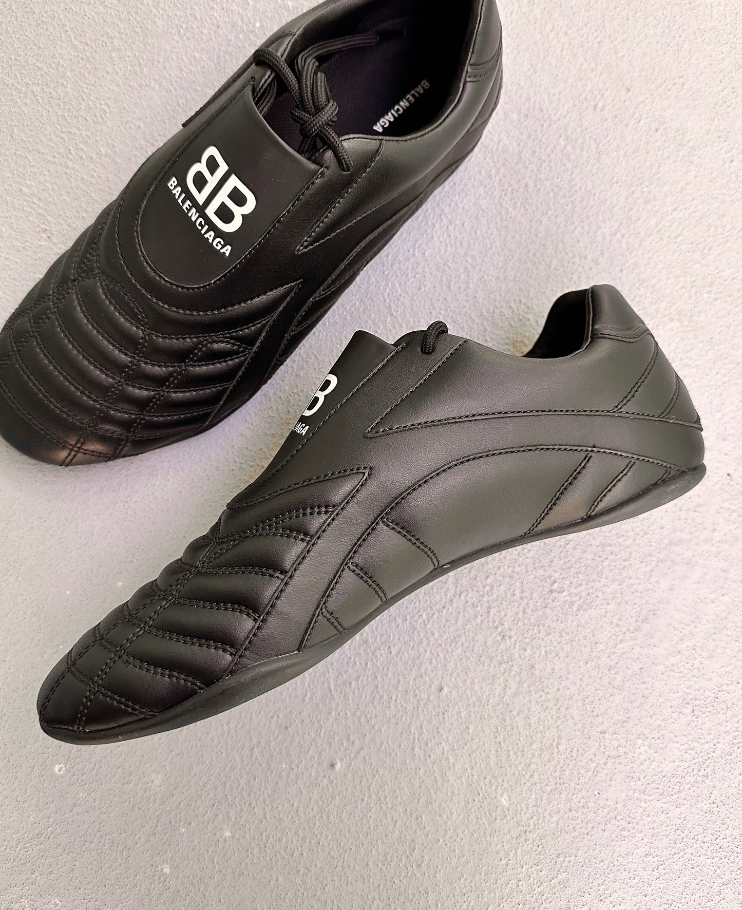 BALENCIAGA AW20 “Zen” Leather Sneakers