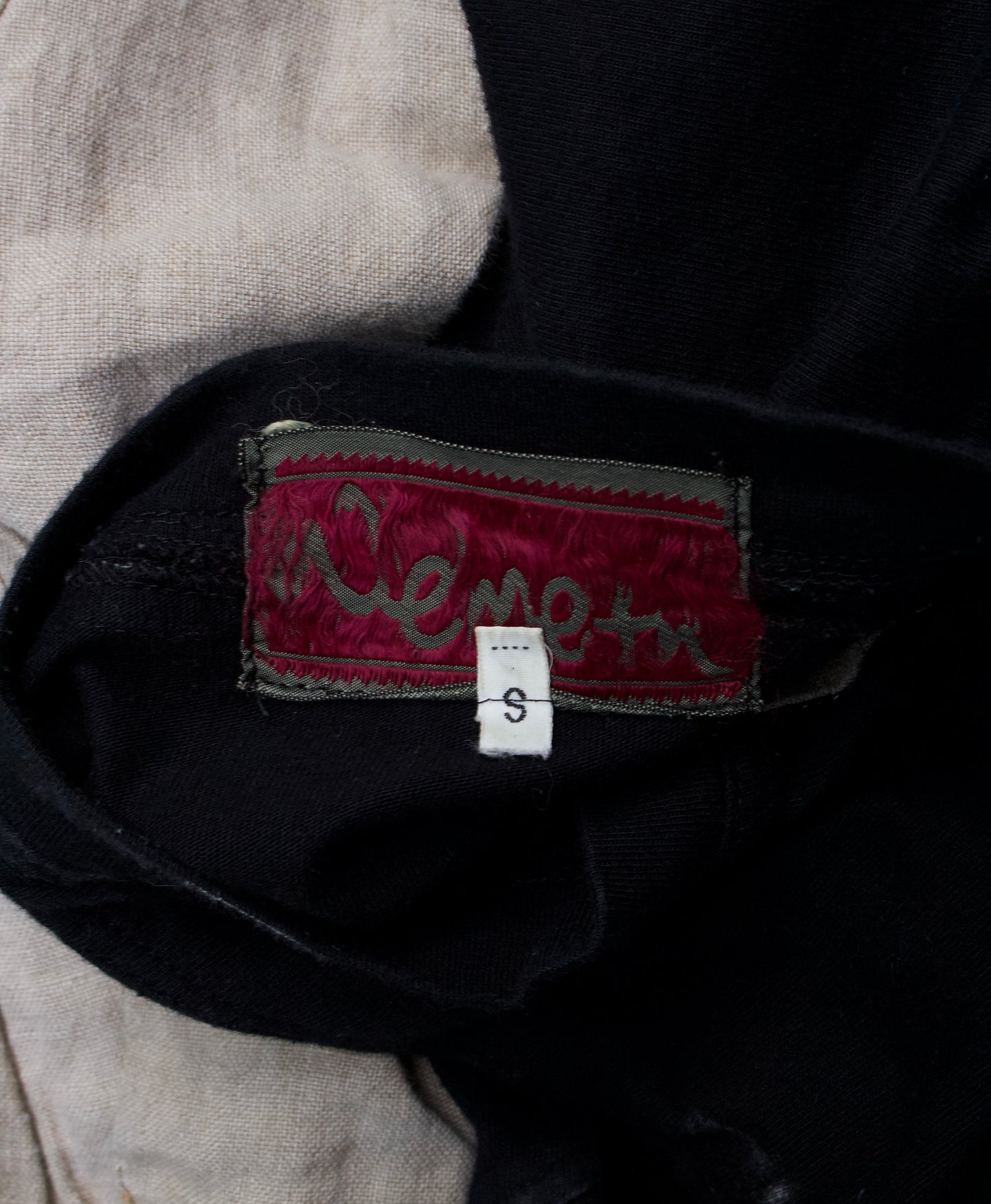 Christopher Nemeth Late 90s Hybrid Layered Linen Long-sleeve