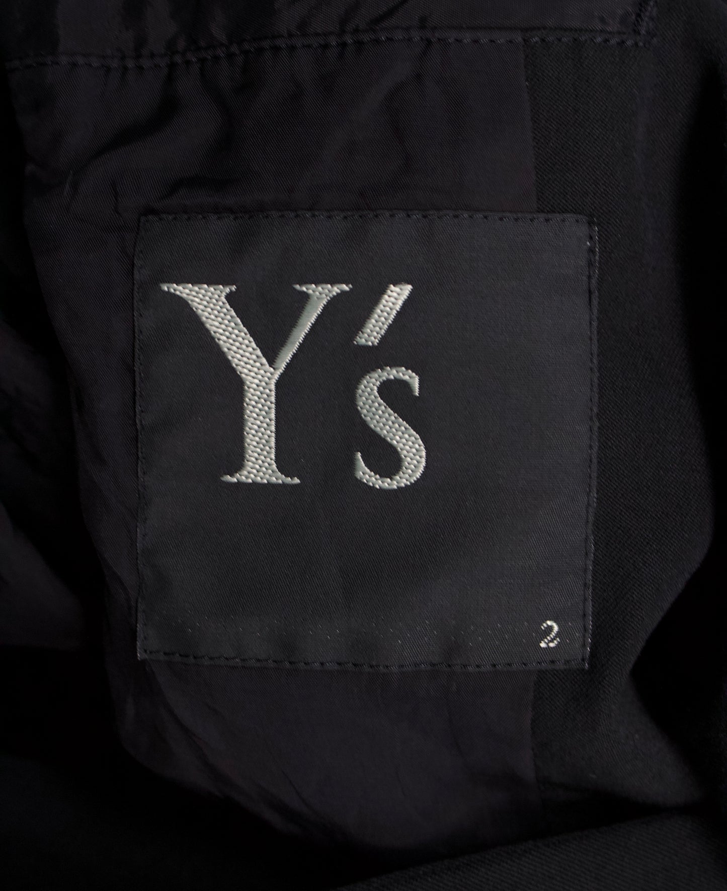 Y’s by Yohji Yamamoto AW12 Asymmetrical Wool Blazer