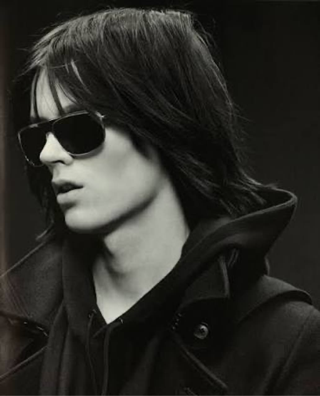 DIOR HOMME by Hedi Slimane AW03 “LUSTER” Silver ‘Black Tie 12/S’ Sunglasses