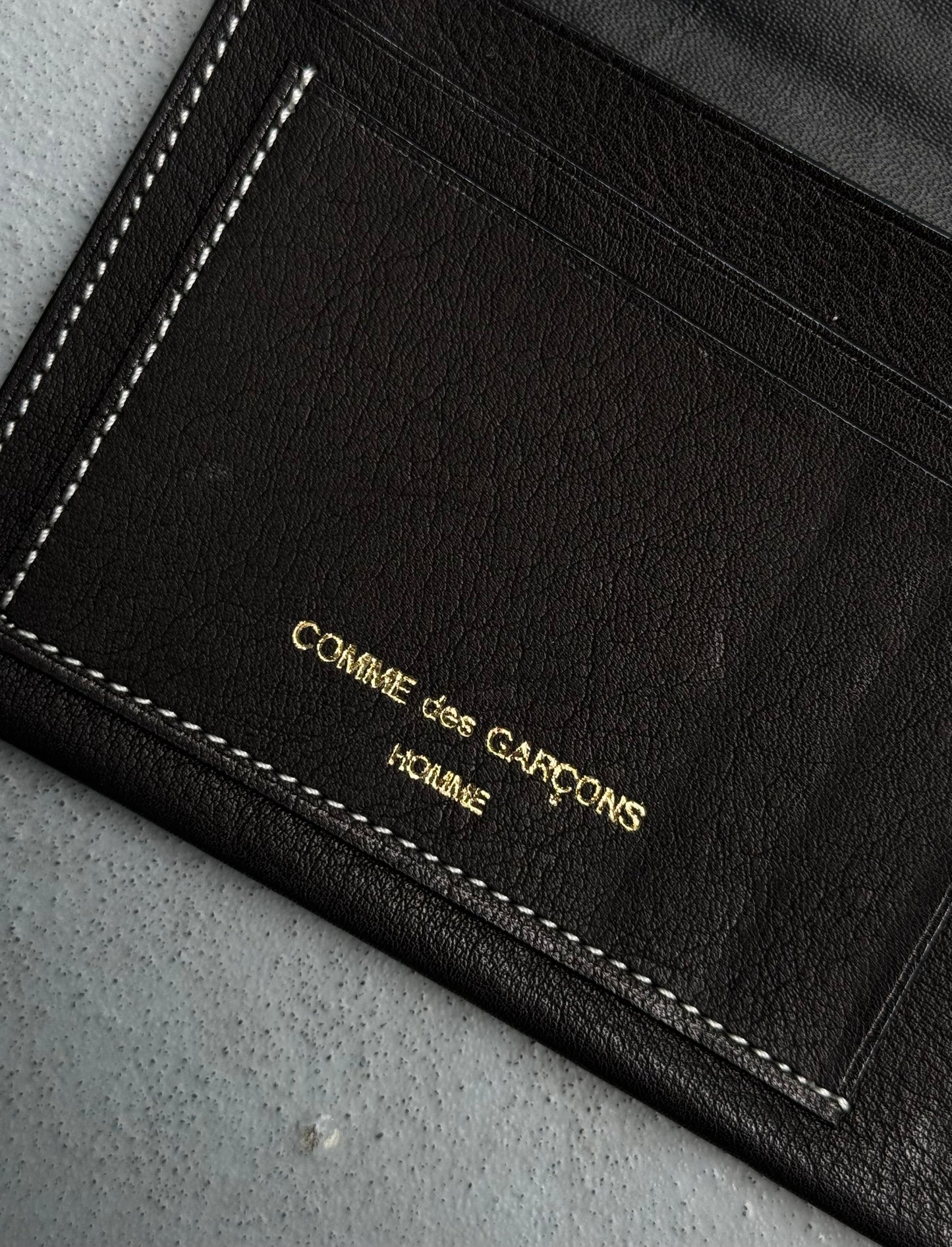 COMME des GARÇONS HOMME Classic Continental Leather Wallet