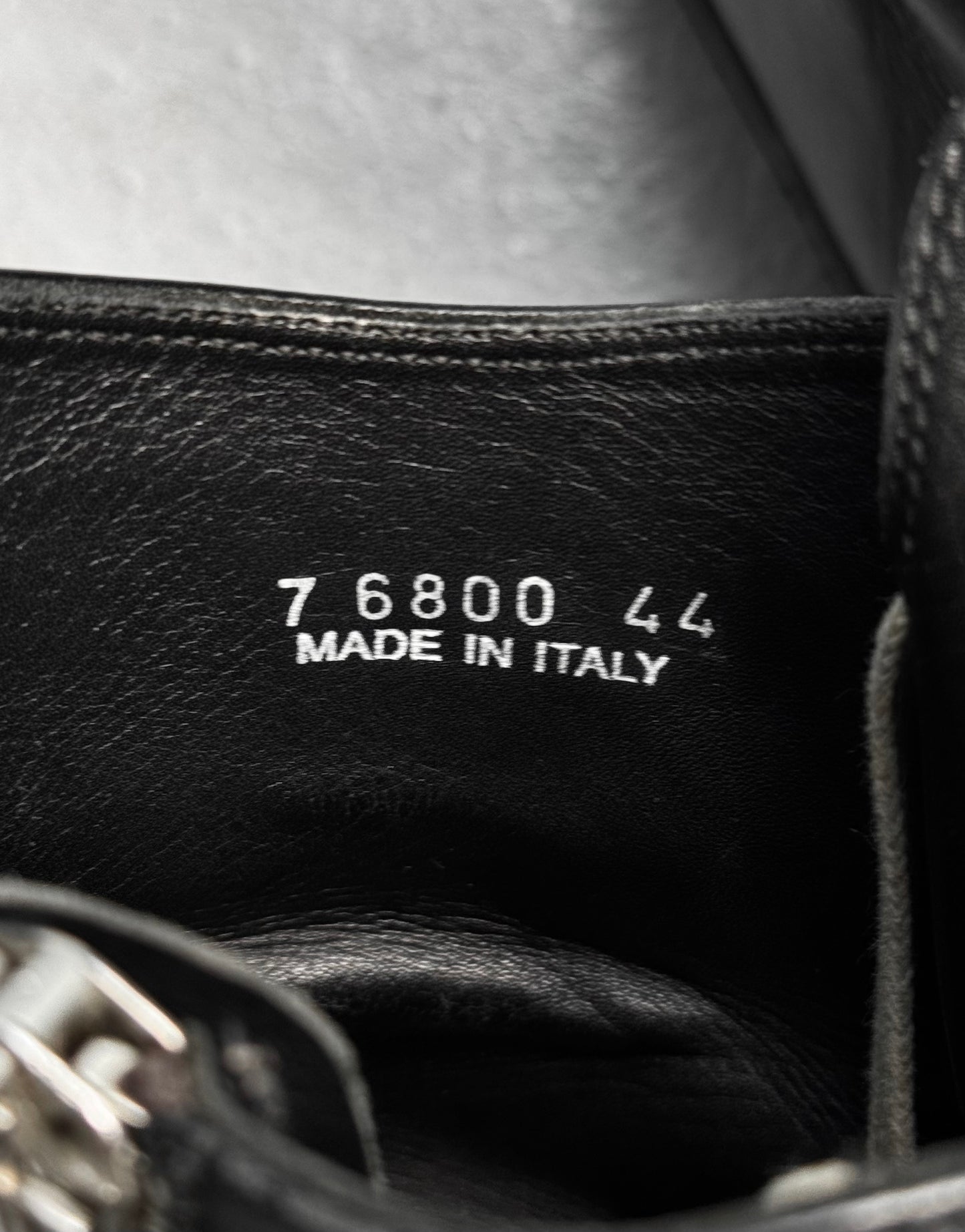 Rick Owens AW12 “MOUNTAIN” All-black Leather Ramones Sneakers