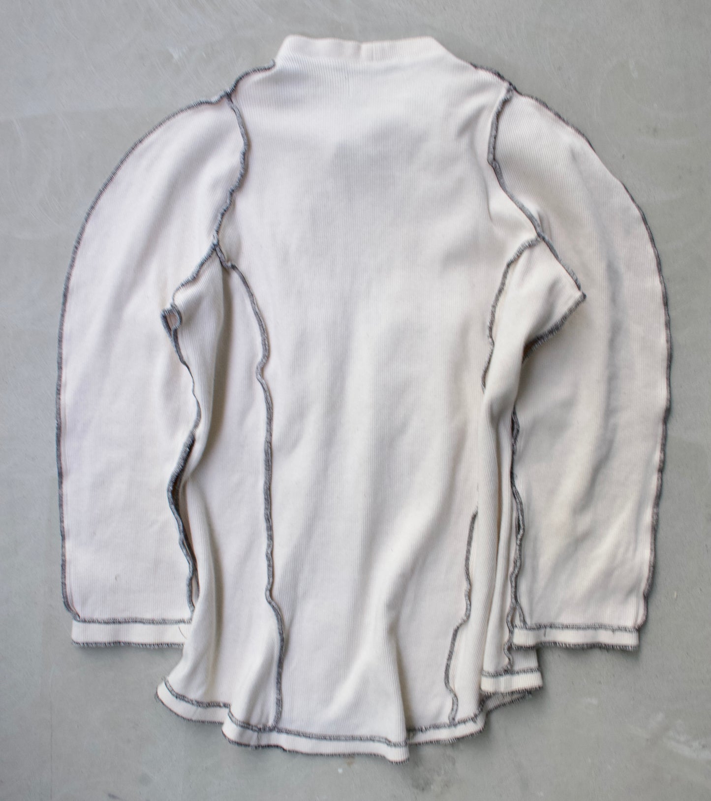 Christopher Nemeth Late 90s Contrast Thermal Sweater