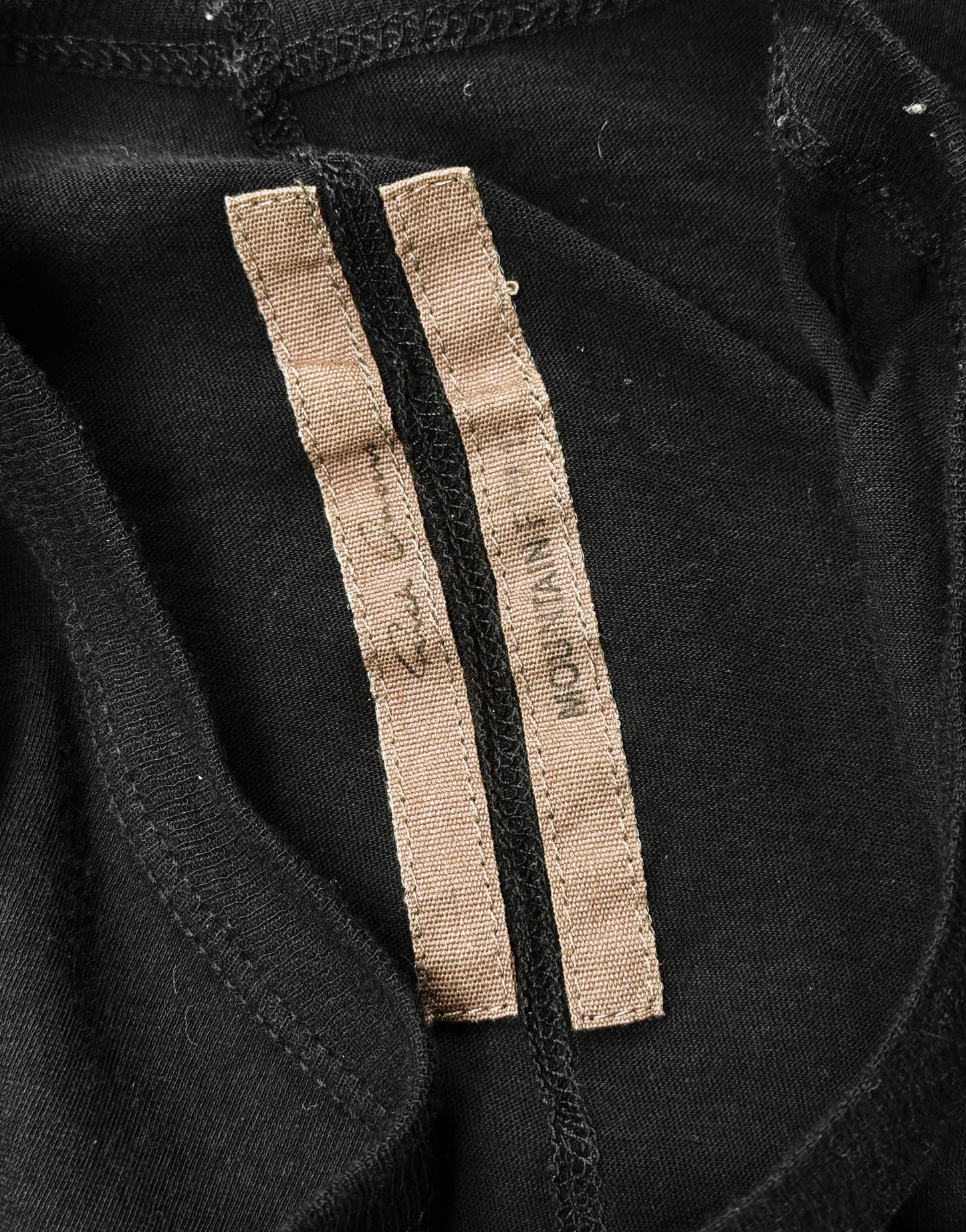 Rick Owens AW12 “MOUNTAIN” Black Sheer Unstable Long-sleeves