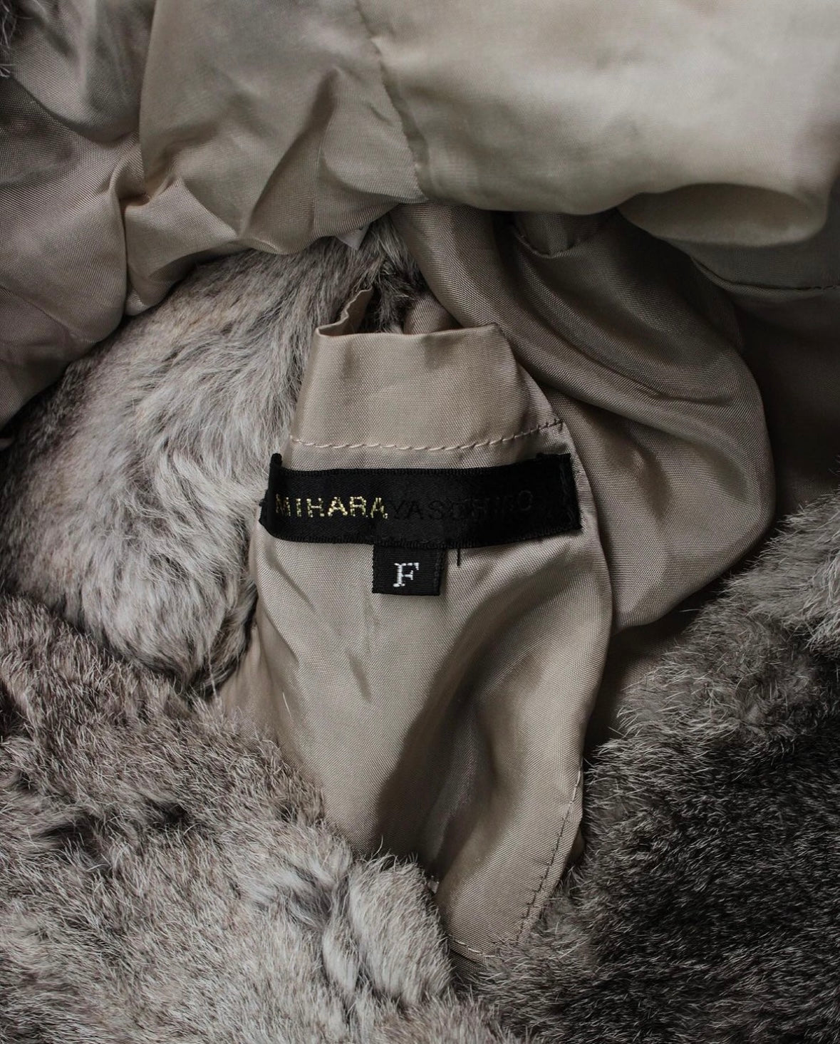 MiharaYasuhiro Late 90’s Rabbit Fur Rider Jacket