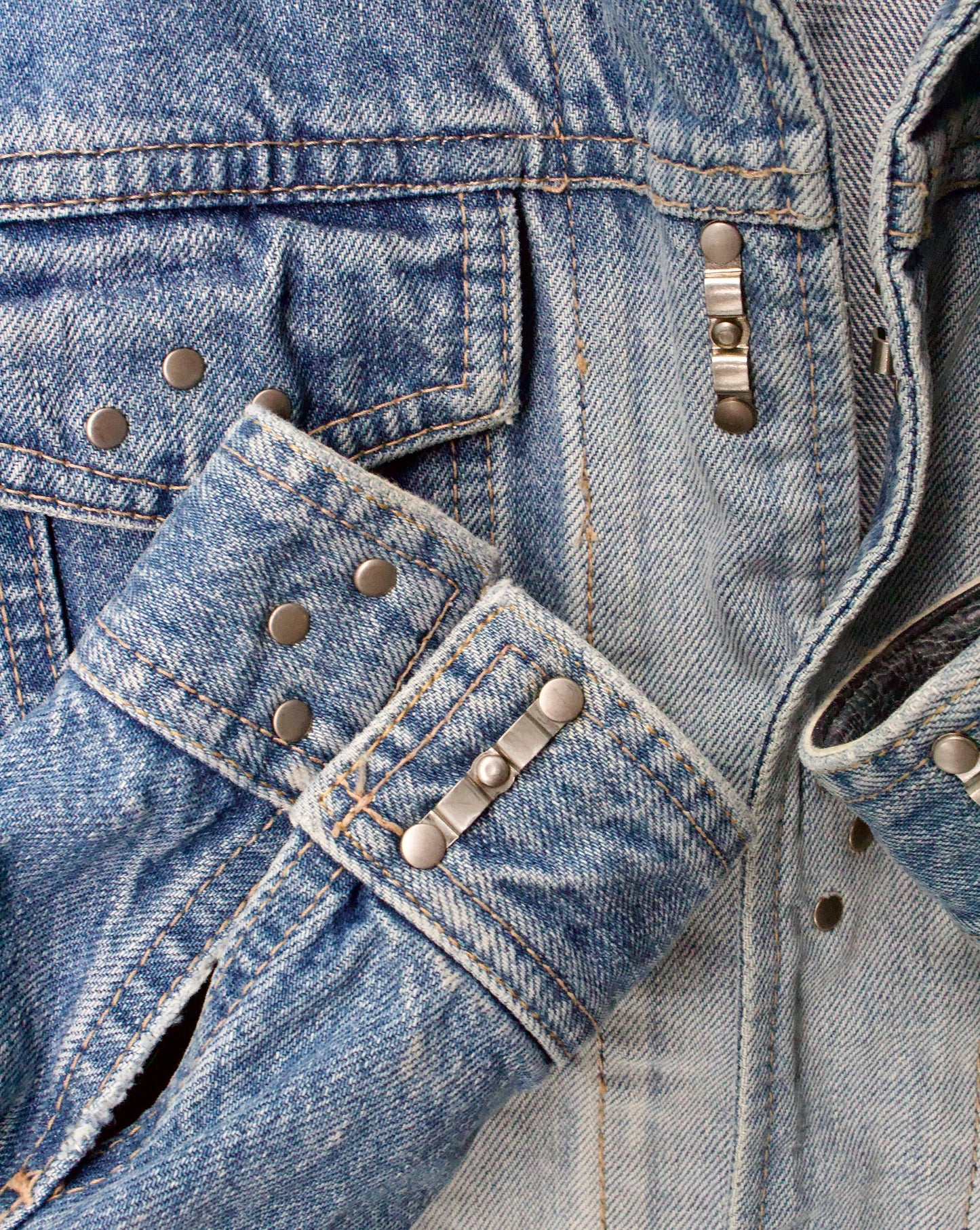 Isamu Katayama “BACKLASH” SS11 Crush Denim Jacket