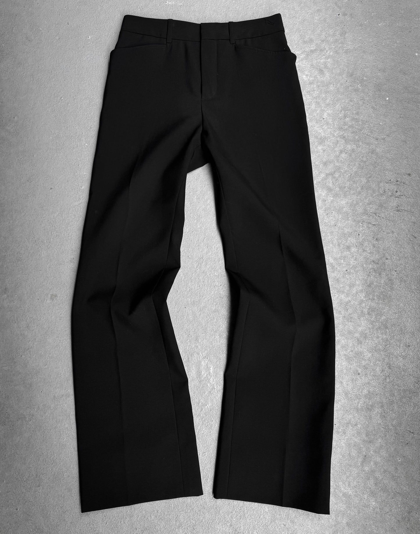 Saint Laurent Paris AW18 Wool Wide-leg Trousers