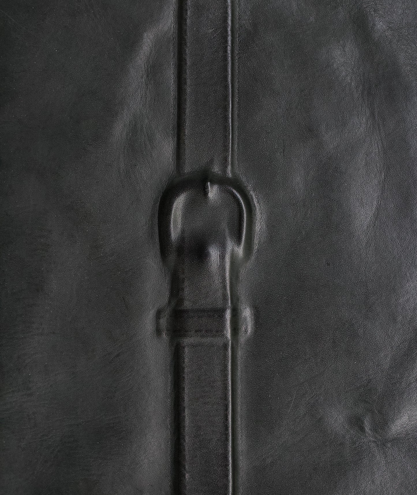 MiharaYasuhiro Early 00s “Invisible II” Trompe l’oeil Leather Clutch