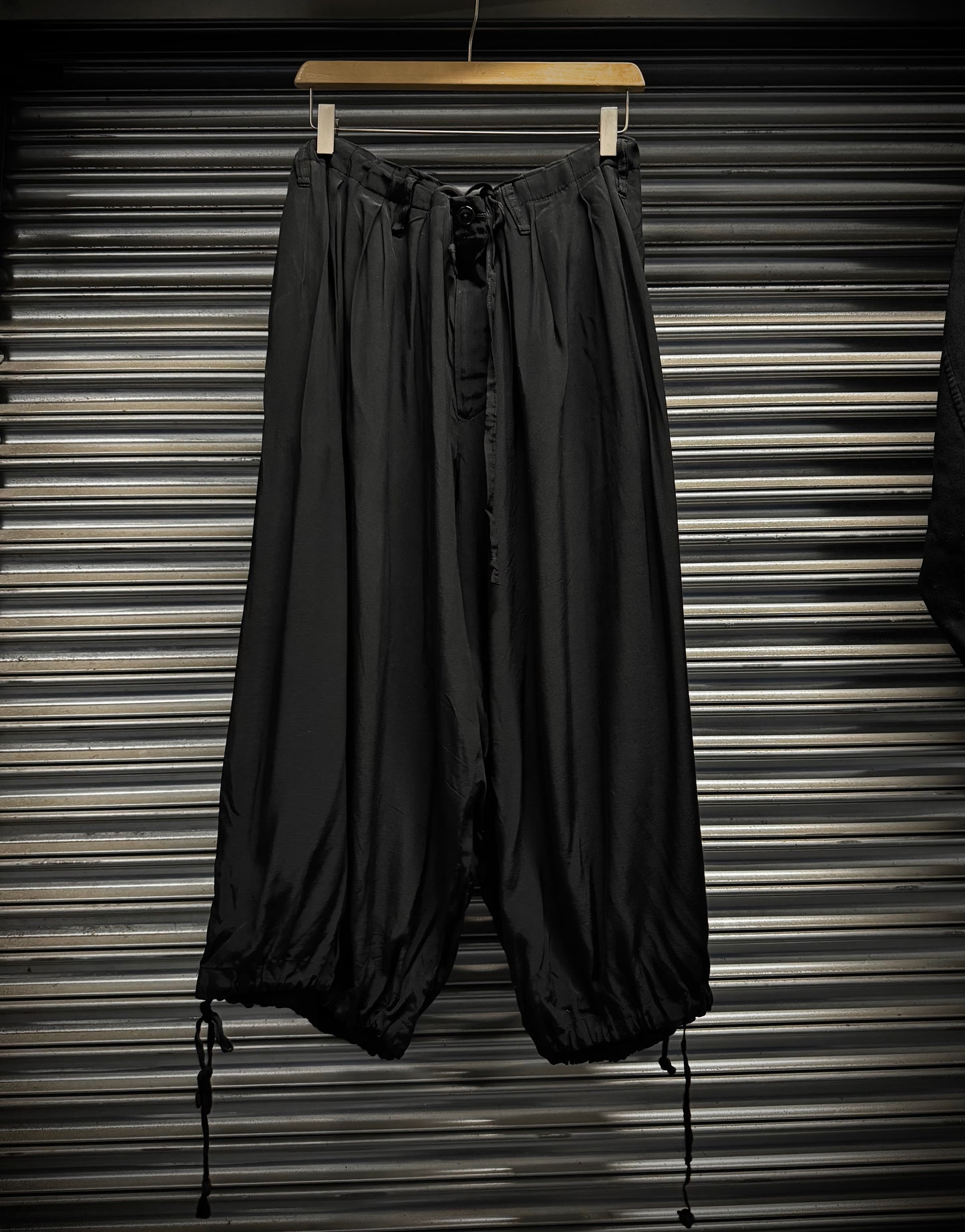 Yohji Yamamoto POUR HOMME SS11 Pleated Drop-crotch Balloon Pants