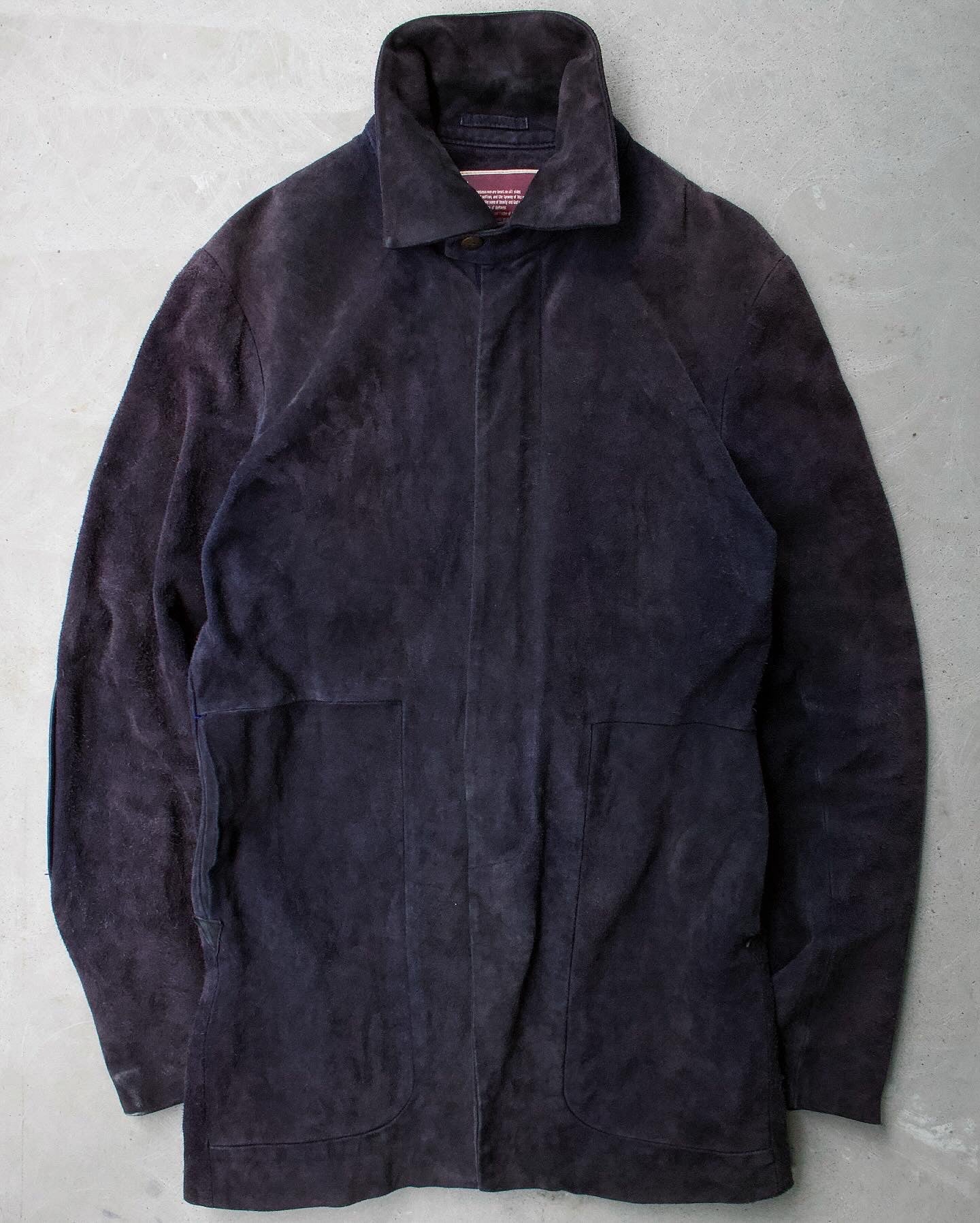 Beauty:Beast Early 90s 1-of-25 Beef Grass Suede Leather Coat