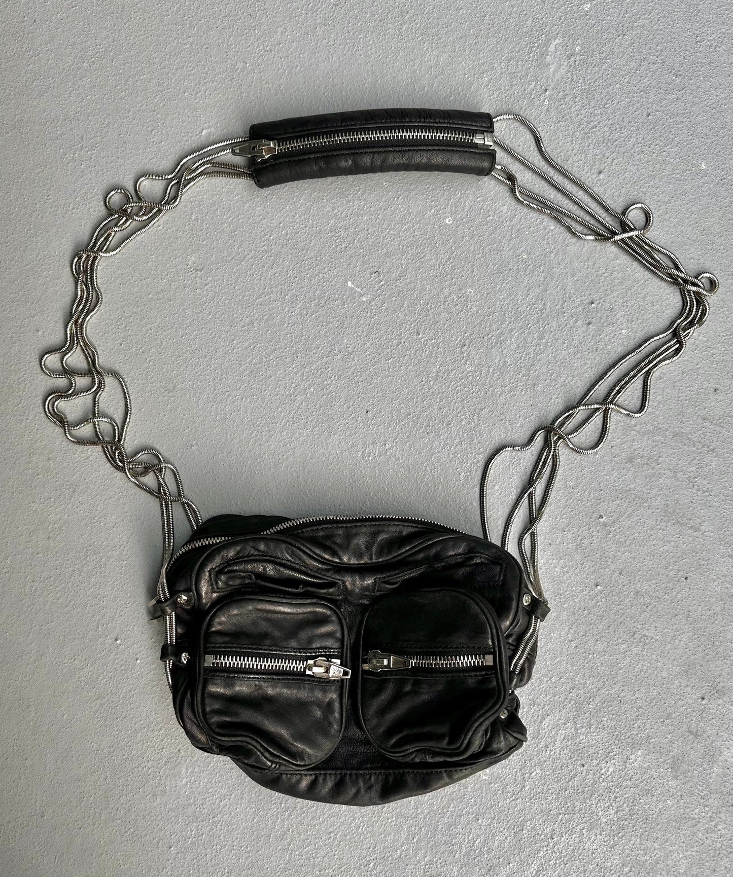Alexander Wang Early 00s Leather Side Bag