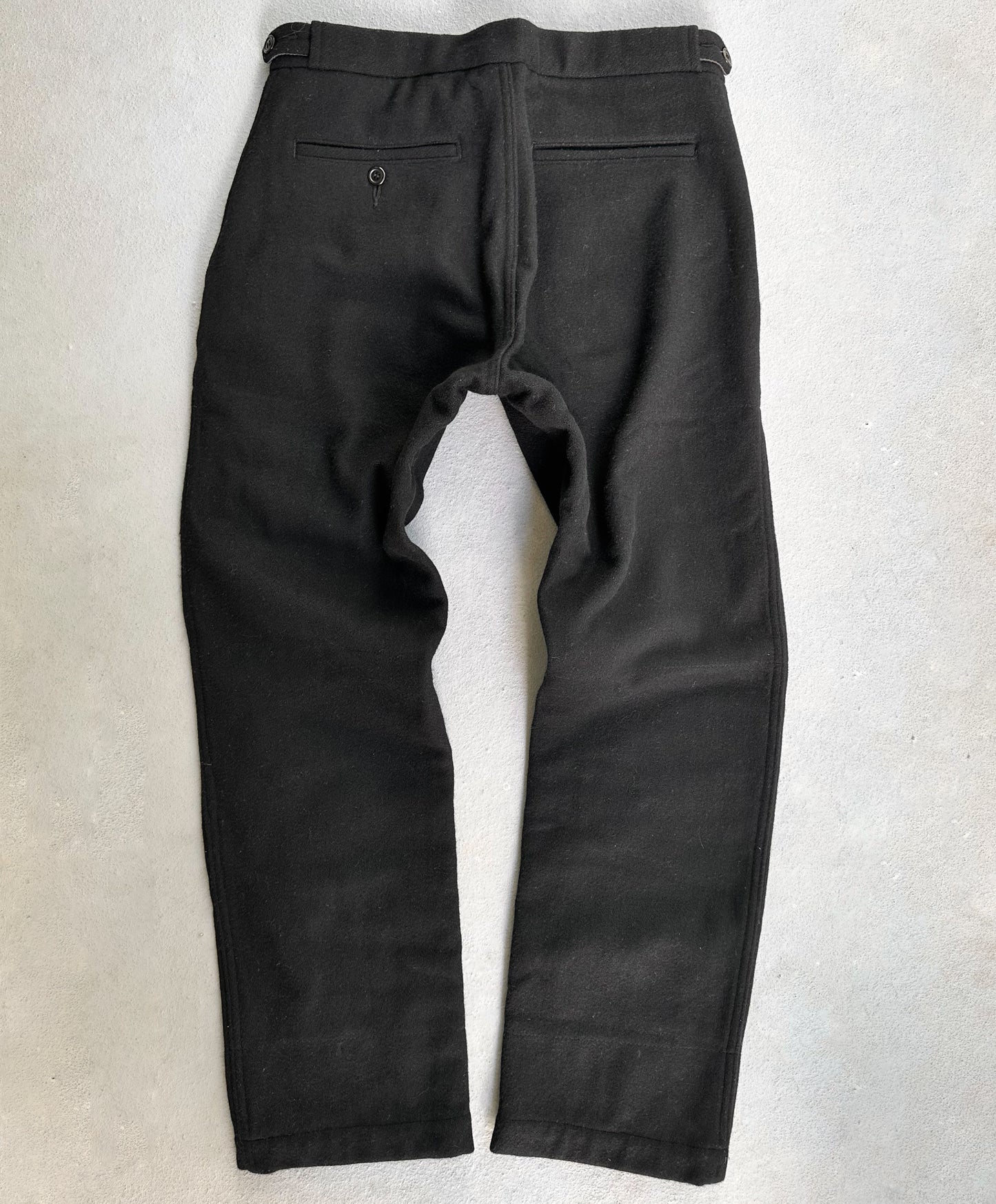 COMME des GARÇONS HOMME PLUS AW02 Heavy Wool Bootcut Pants