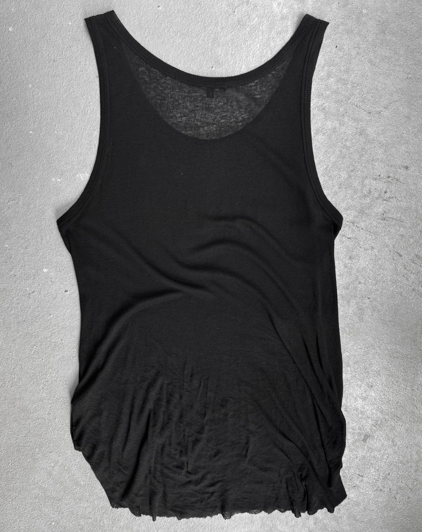 Ann Demeulemeester SS10 Hawk Printed Tank Top