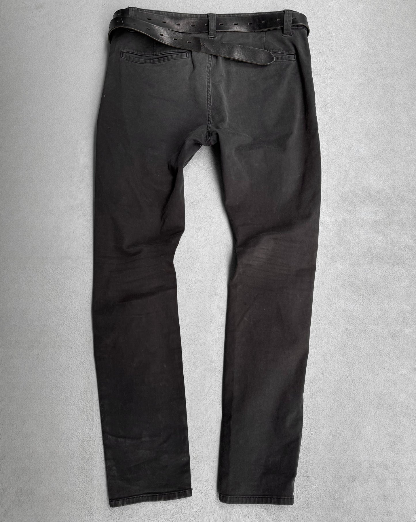 UNDERCOVER SS15 Distressed Cotton Skinny Pants