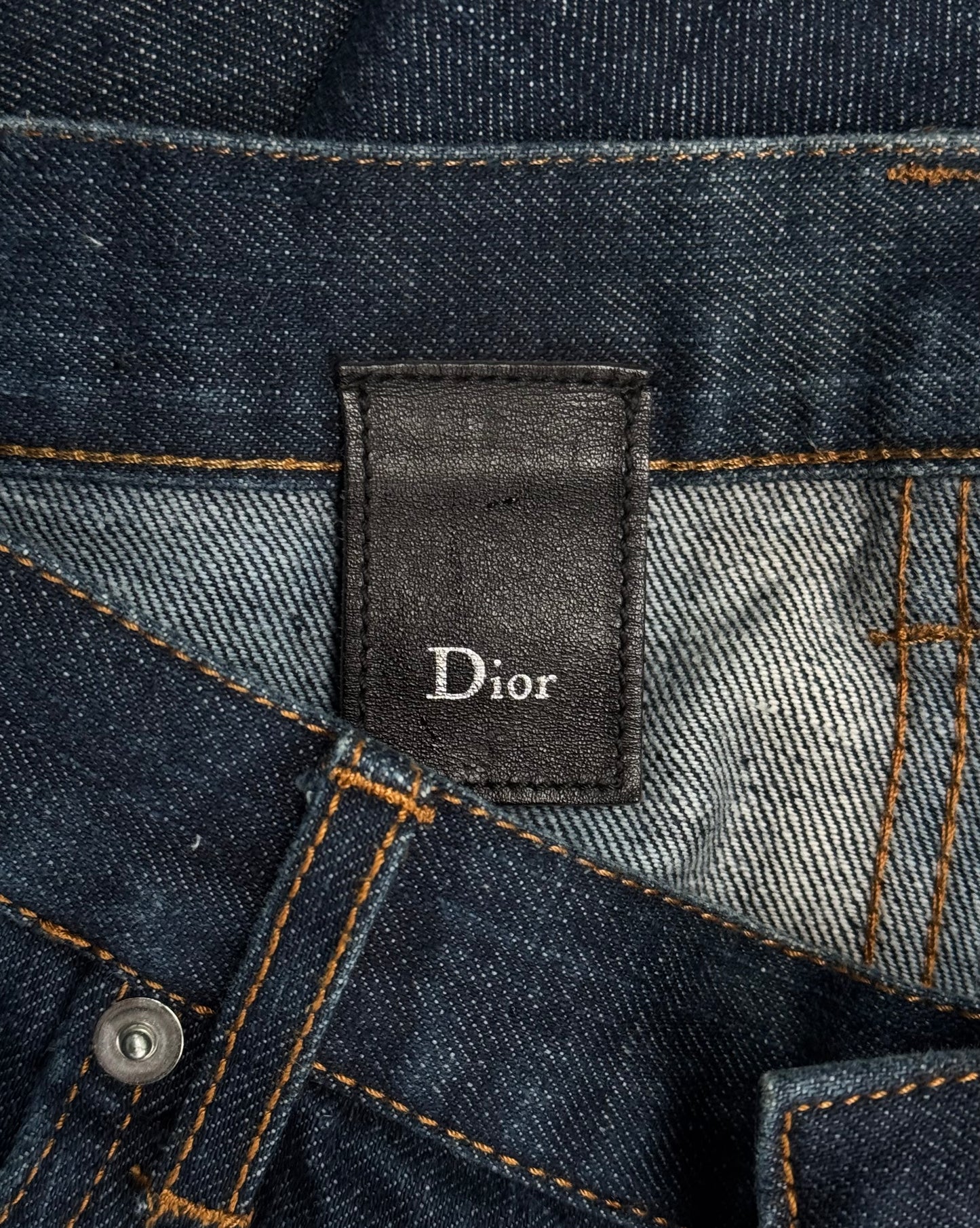 DIOR HOMME SS06 Indigo Straight Bootcut Denim