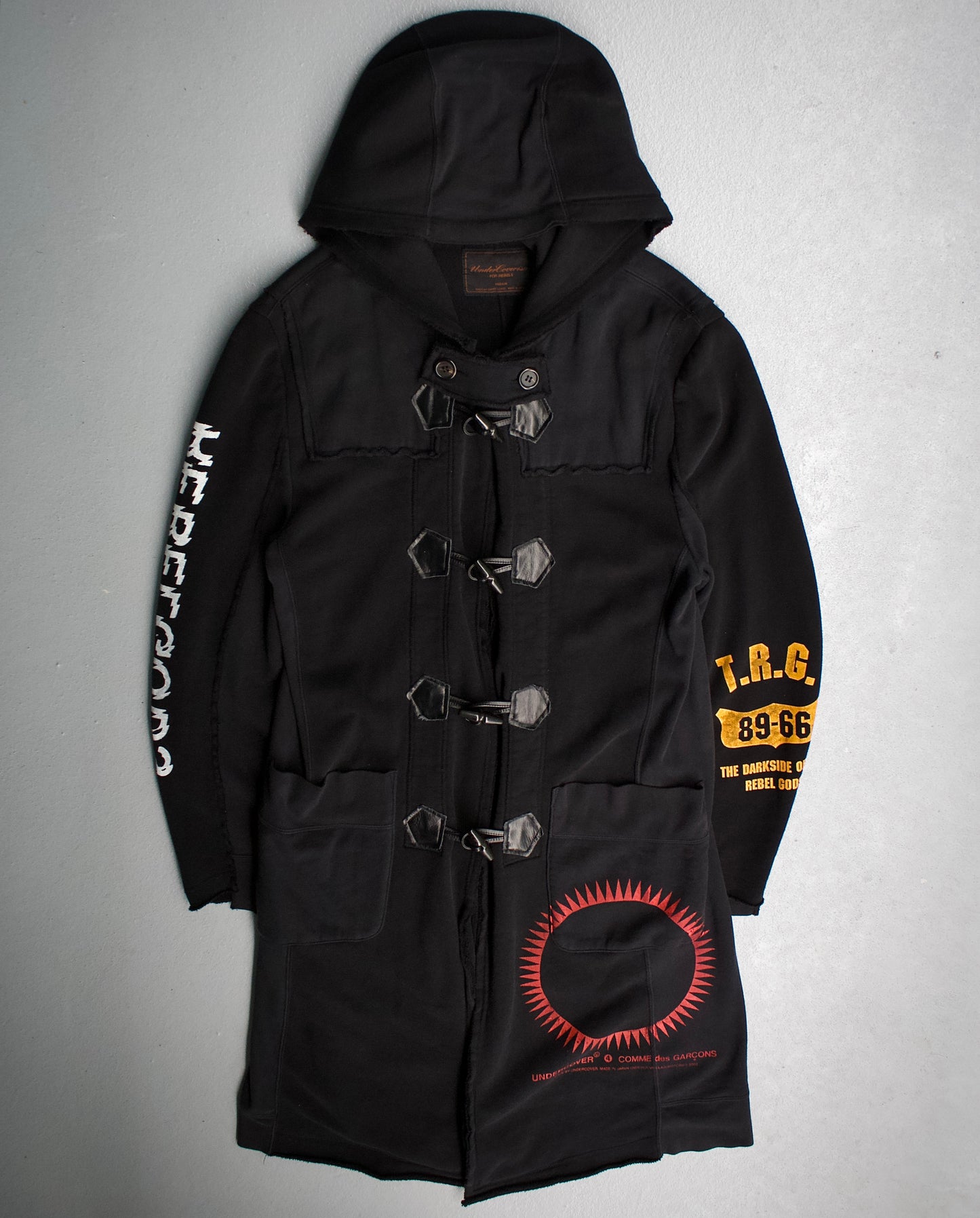 UNDERCOVER x COMME des GARÇONS AW03 “but beautiful: Paper Doll” Reconstructed Duffel Coat