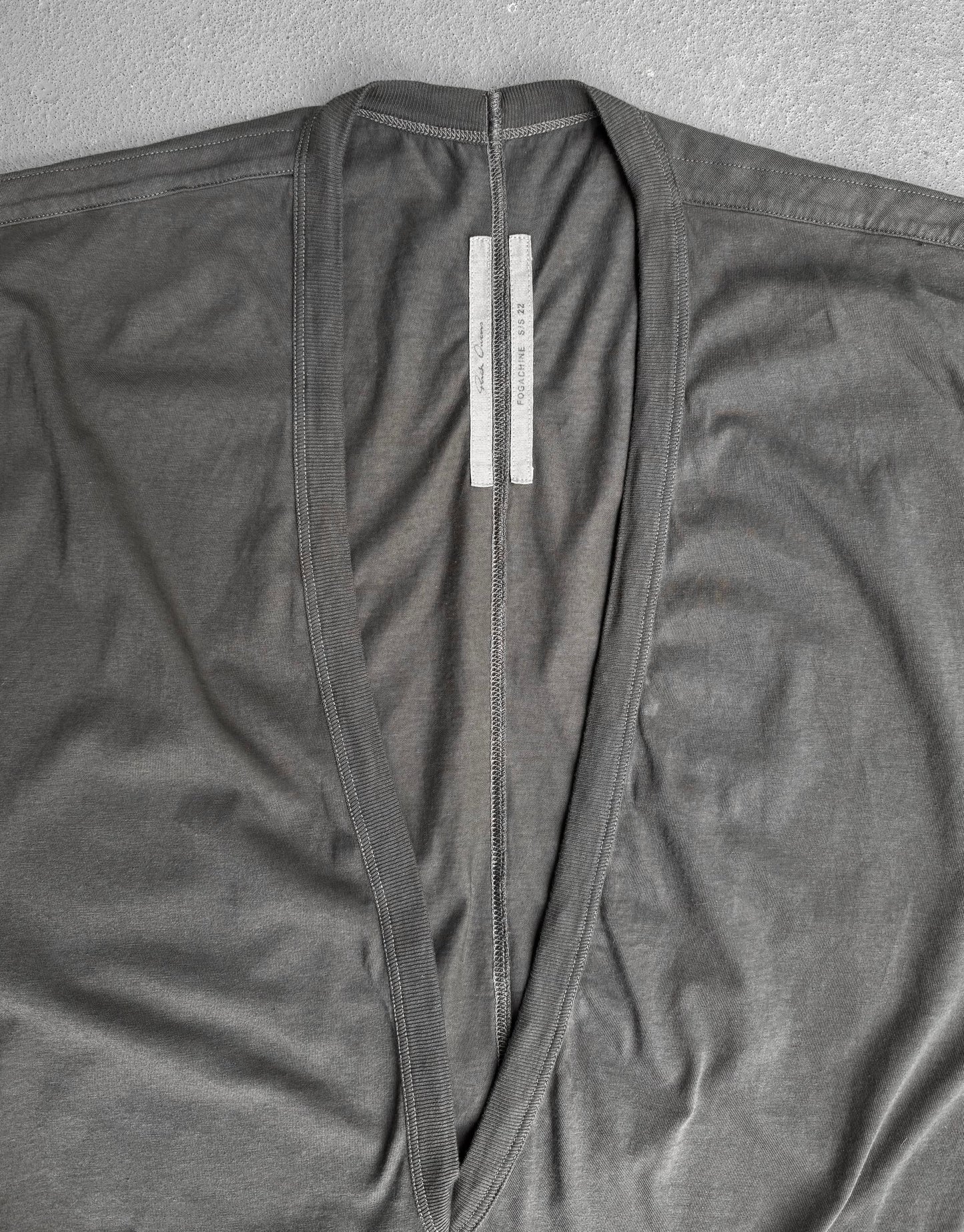 Rick Owens SS22 “FOGACHINE” Dust Dylan Tank Top
