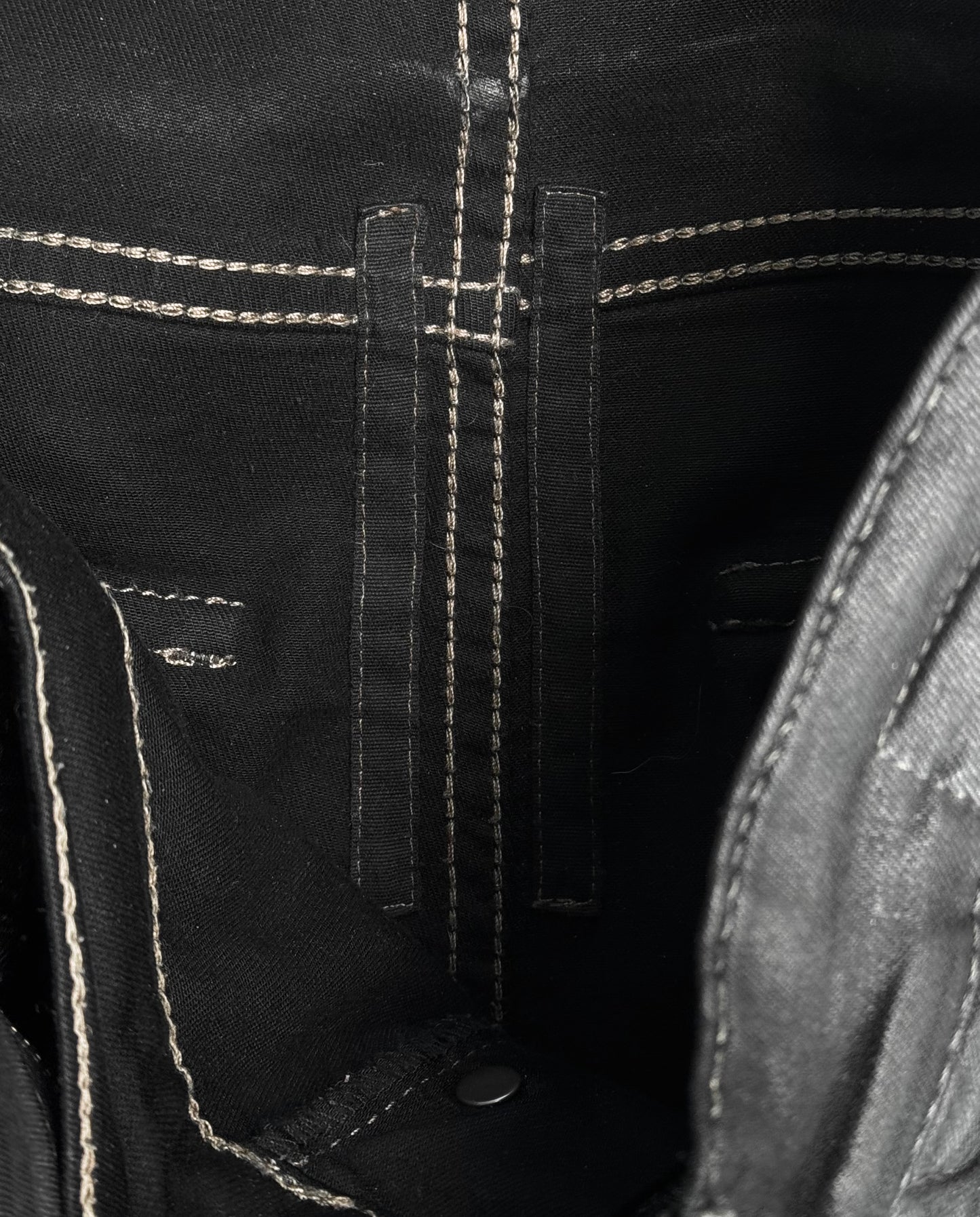 Rick Owens DRKSHDW SS15 “FAUN” Heavy-waxed Memphis Biker Pants