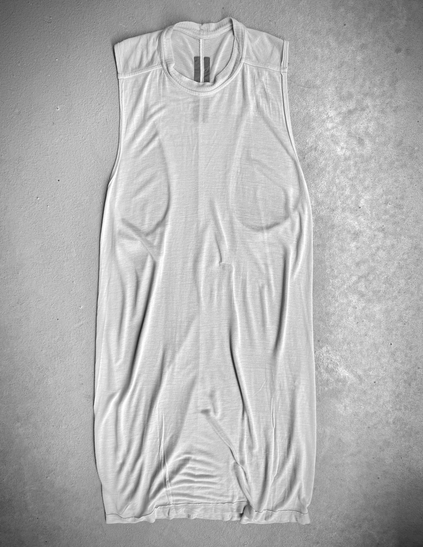 Rick Owens SS17 “WALRUS” Off-white Racer Tank Top