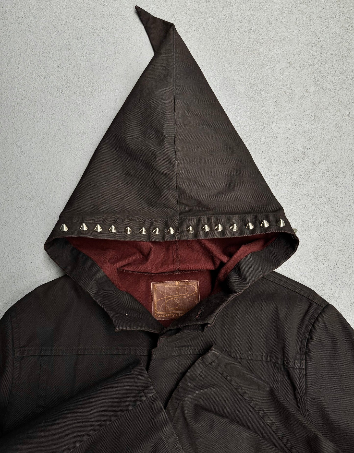 Beauty:Beast AW98-99 Studded Wizard Hooded Jacket