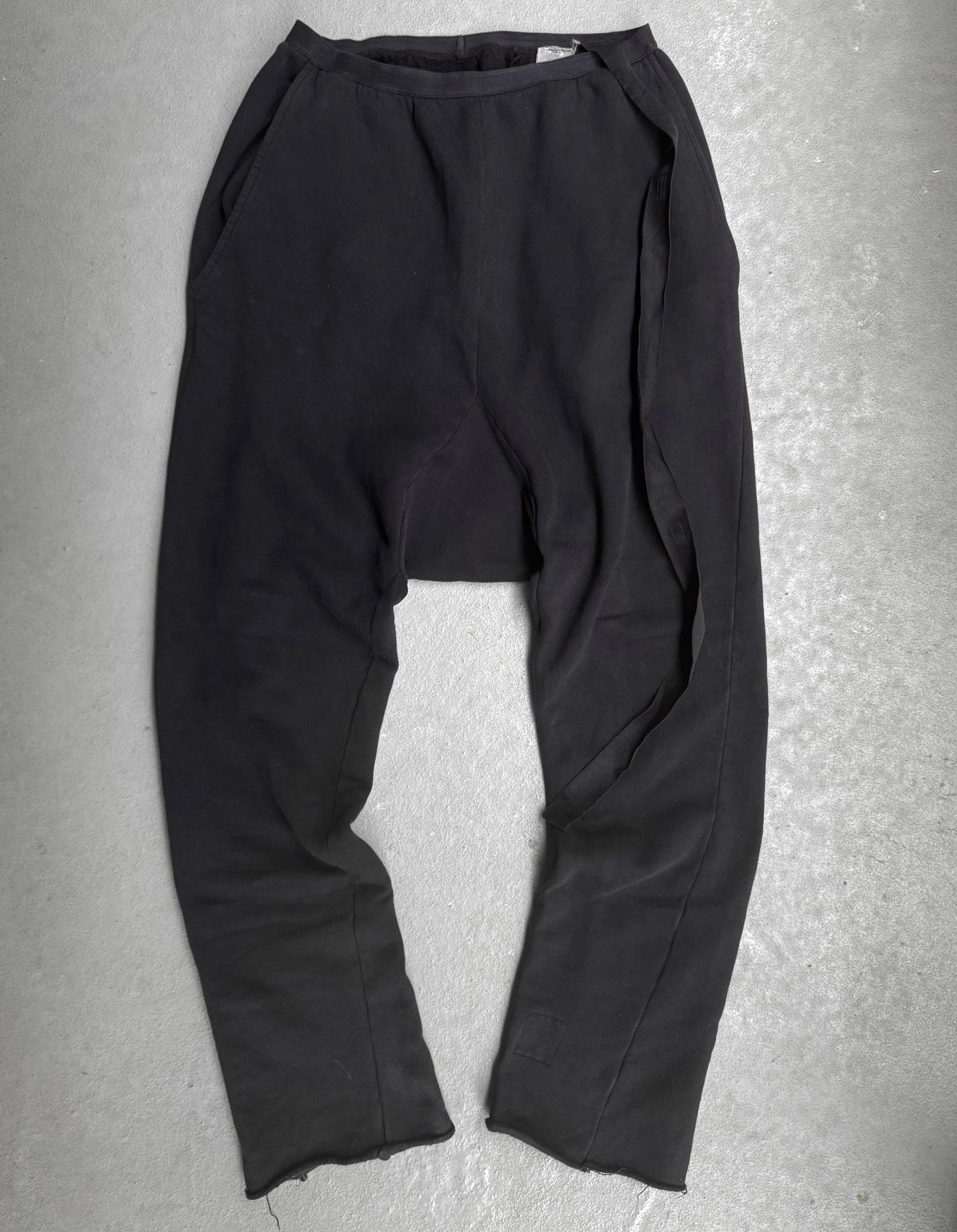 Rick Owens DRKSHDW AW08 "STAG" Drop-crotch Fleece Sweat Pants