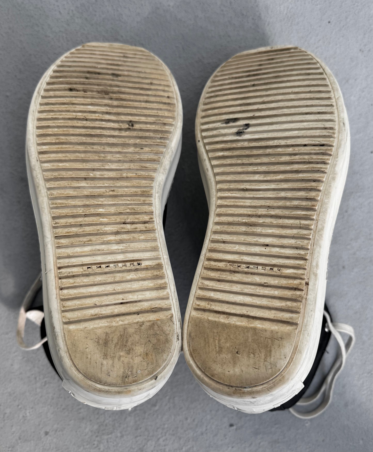 Rick Owens DRKSHDW AW22 “STROBE” Nylon Ramones Sneakers