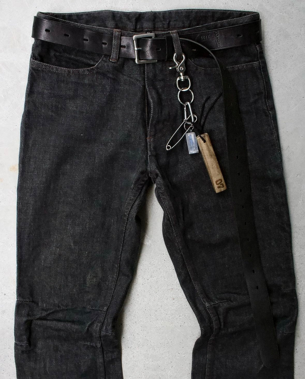 RipVanWinkle Early 00s Grey Bootcut Denim