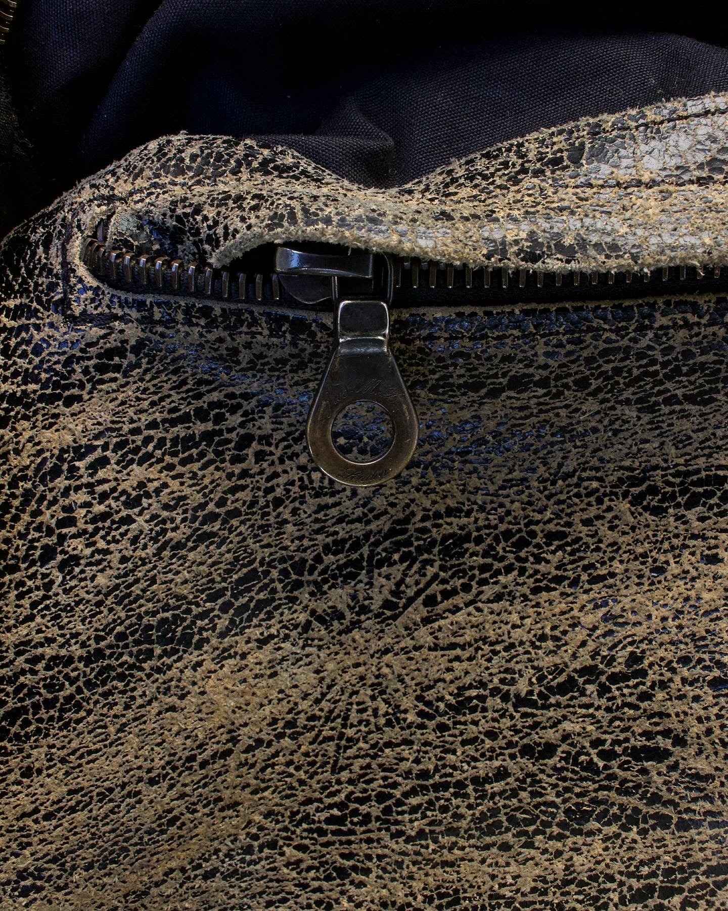 MiharaYasuhiro x Jas M.B AW08 ‘Boston’ Tornado Zip Cowhide Leather Bag