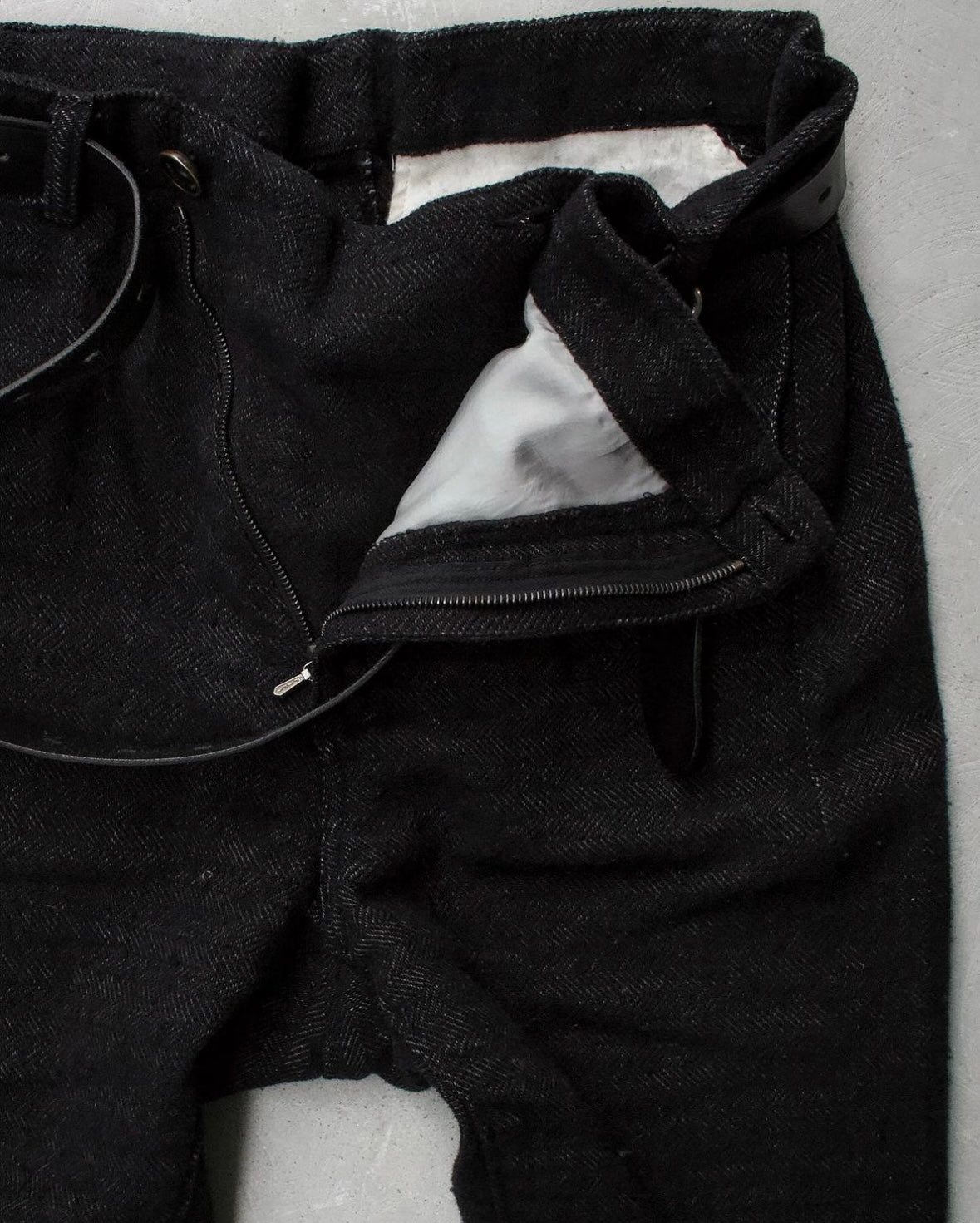 Isamu Katayama “Backlash” AW11 Wool Herringbone Pants