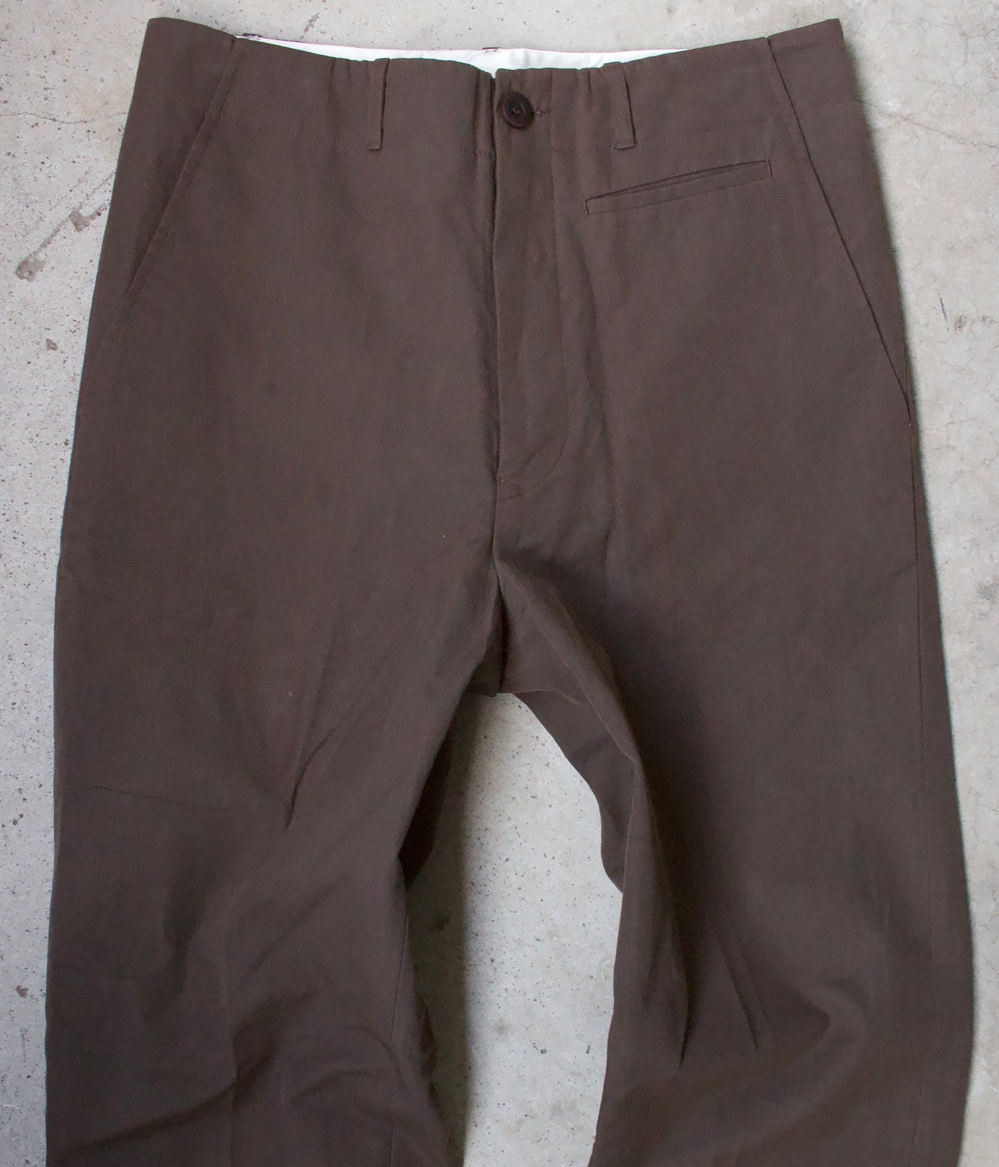 Rick Owens AW03 “TRUCKER” High-waisted Work Pants