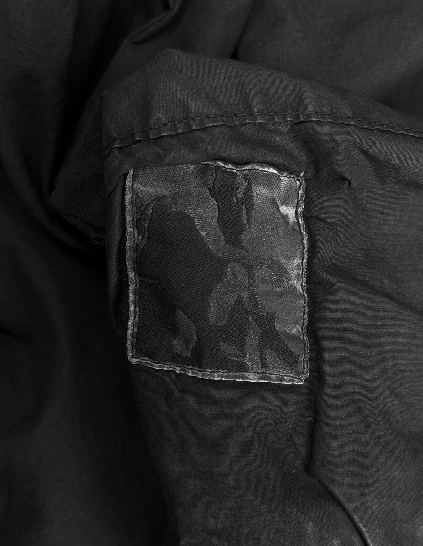 Rick Owens DRKSHDW AW08 “STAG” Waxed Cotton Scuba Bullet Hooded Jacket