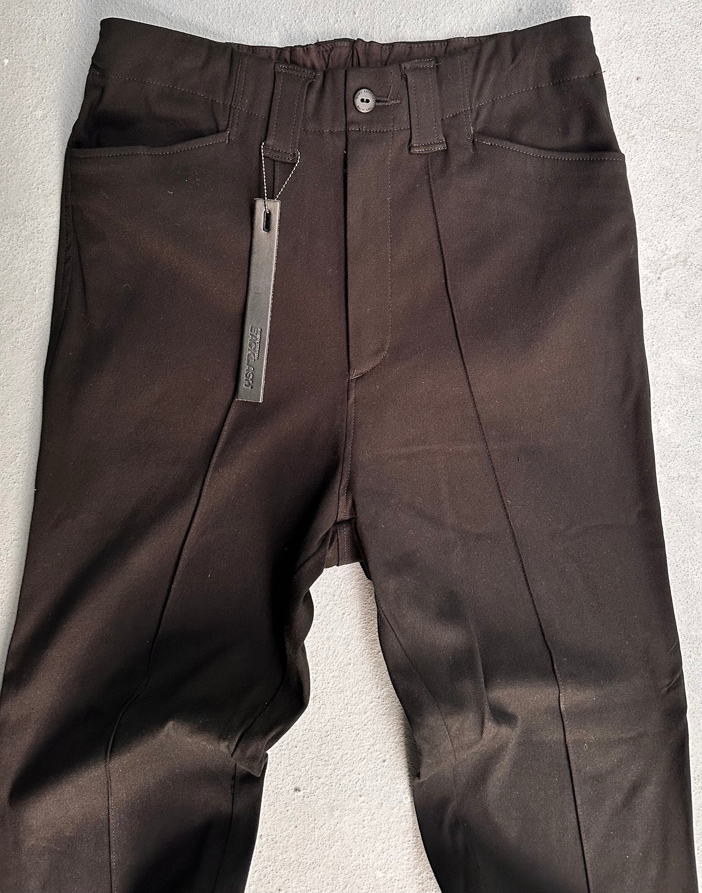 *SAMPLE* Isamu Katayama “BACKLASH” AW08 Flare Bootcut Dress Pants