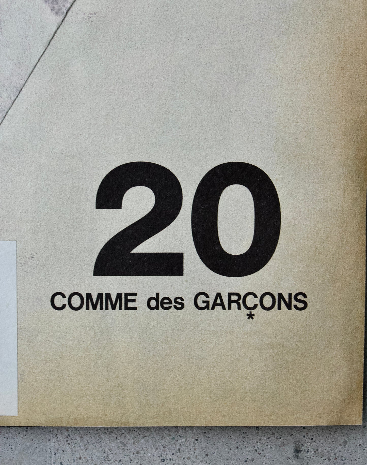 COMME des GARÇONS × WERK Magazine 2016 No.20