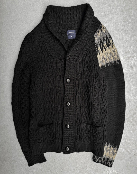 MiharaYasuhiro AW12 Nordic Mohair Knitted Cardigan