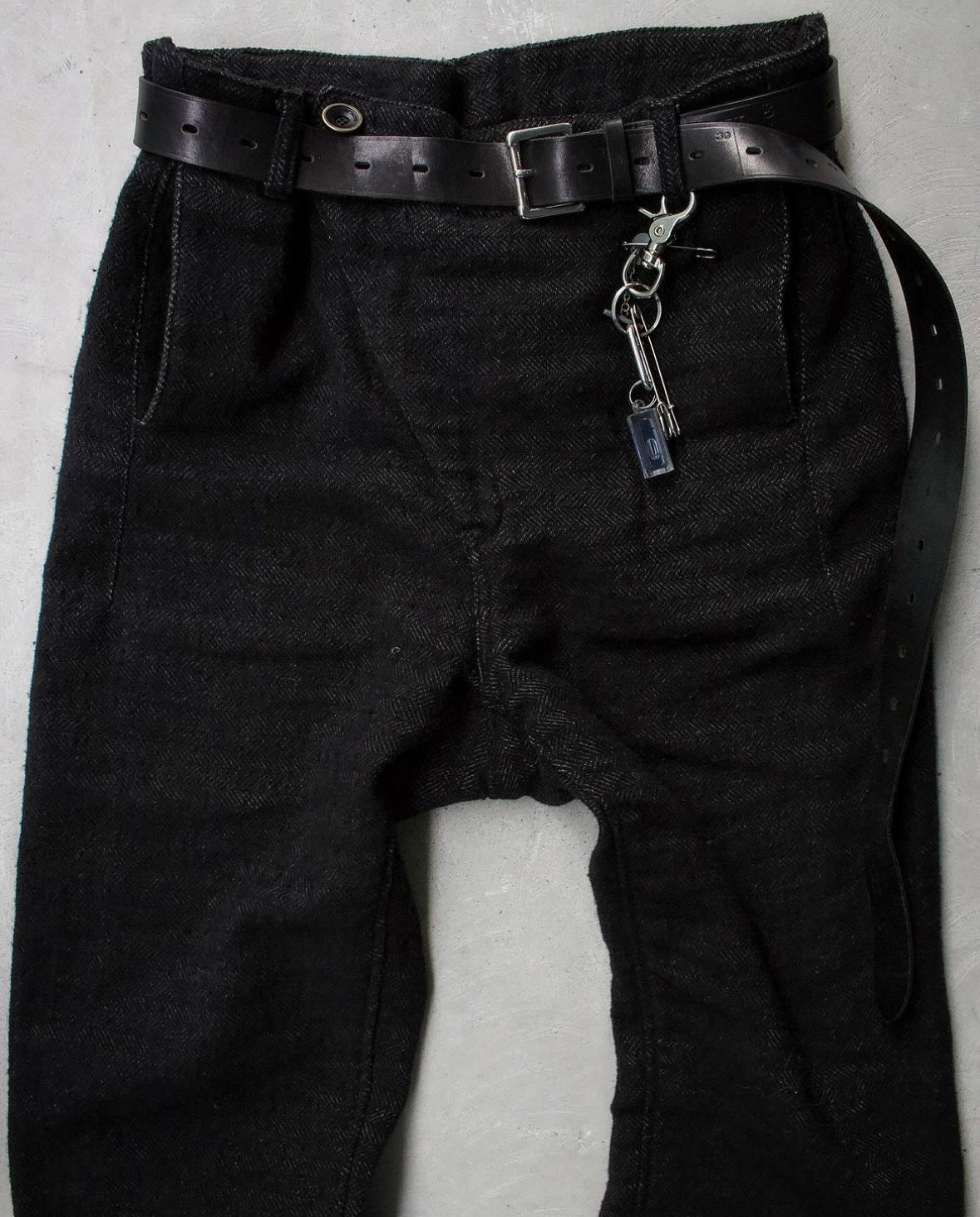 Isamu Katayama “Backlash” AW11 Wool Herringbone Pants