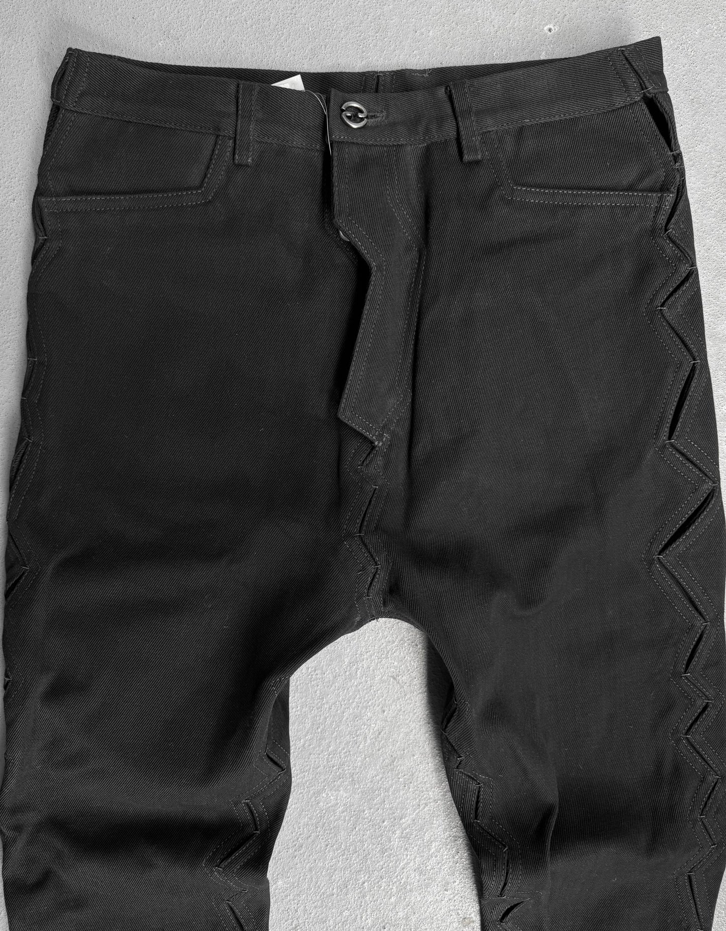 DEEPTI Collection °016-°017 Technical Wax ‘JAX D-049’ Crash Seam Denim